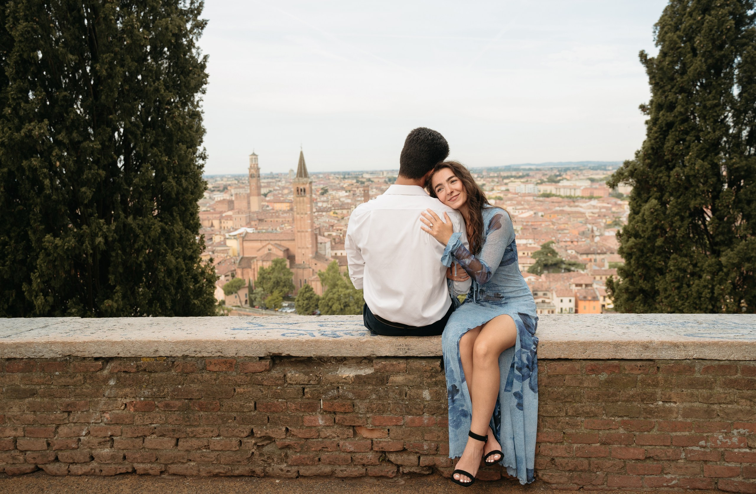 K & J (Castel San Pietro, Verona, Italy). Marriage Proposal Photographer in Verona, Lake Garda and Dolomites| Diana Fedrigo