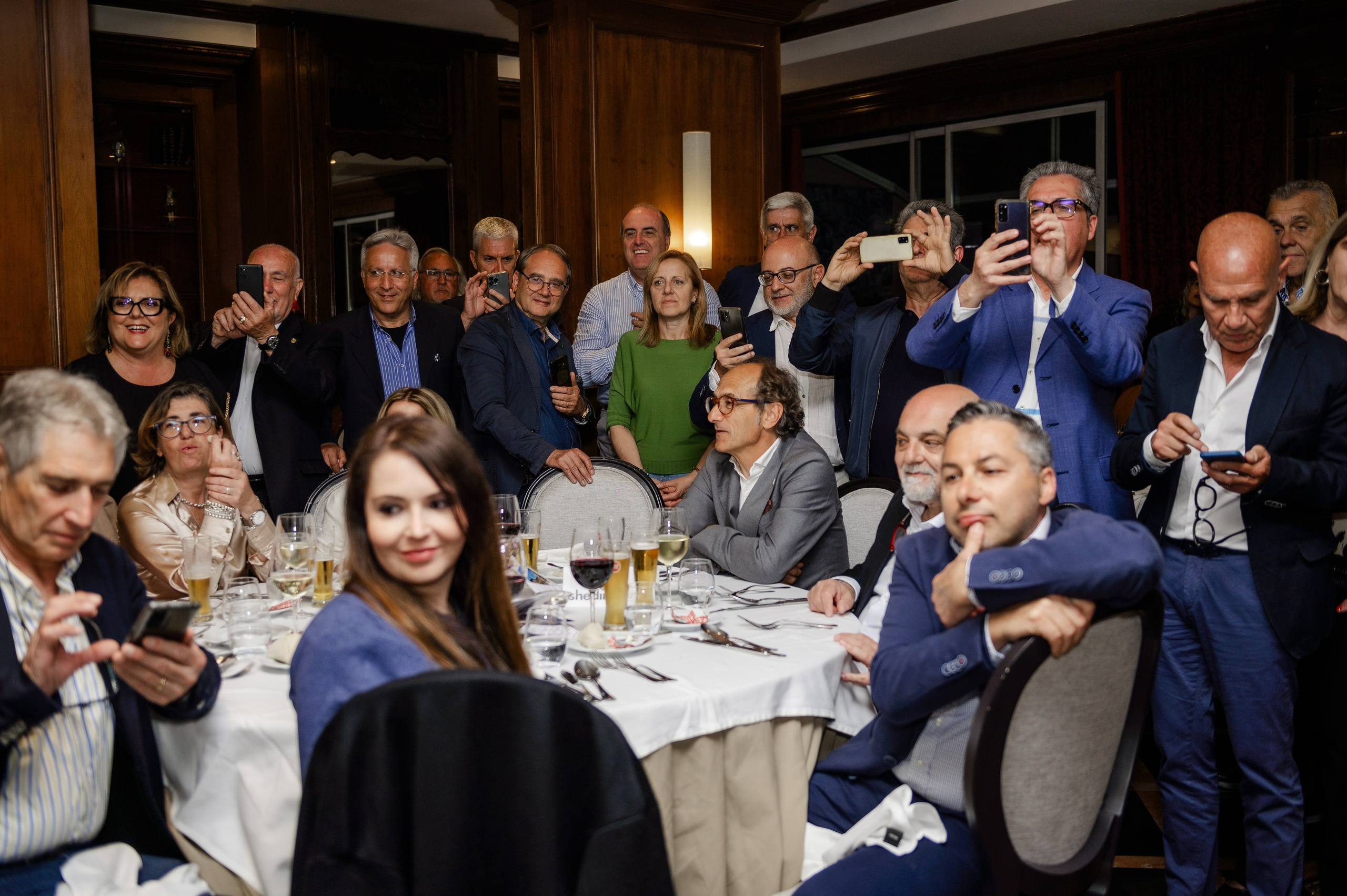 Corporate party at the restaurant — Pharma. Ваш фотограф в Лиссабоне — Анна Белова