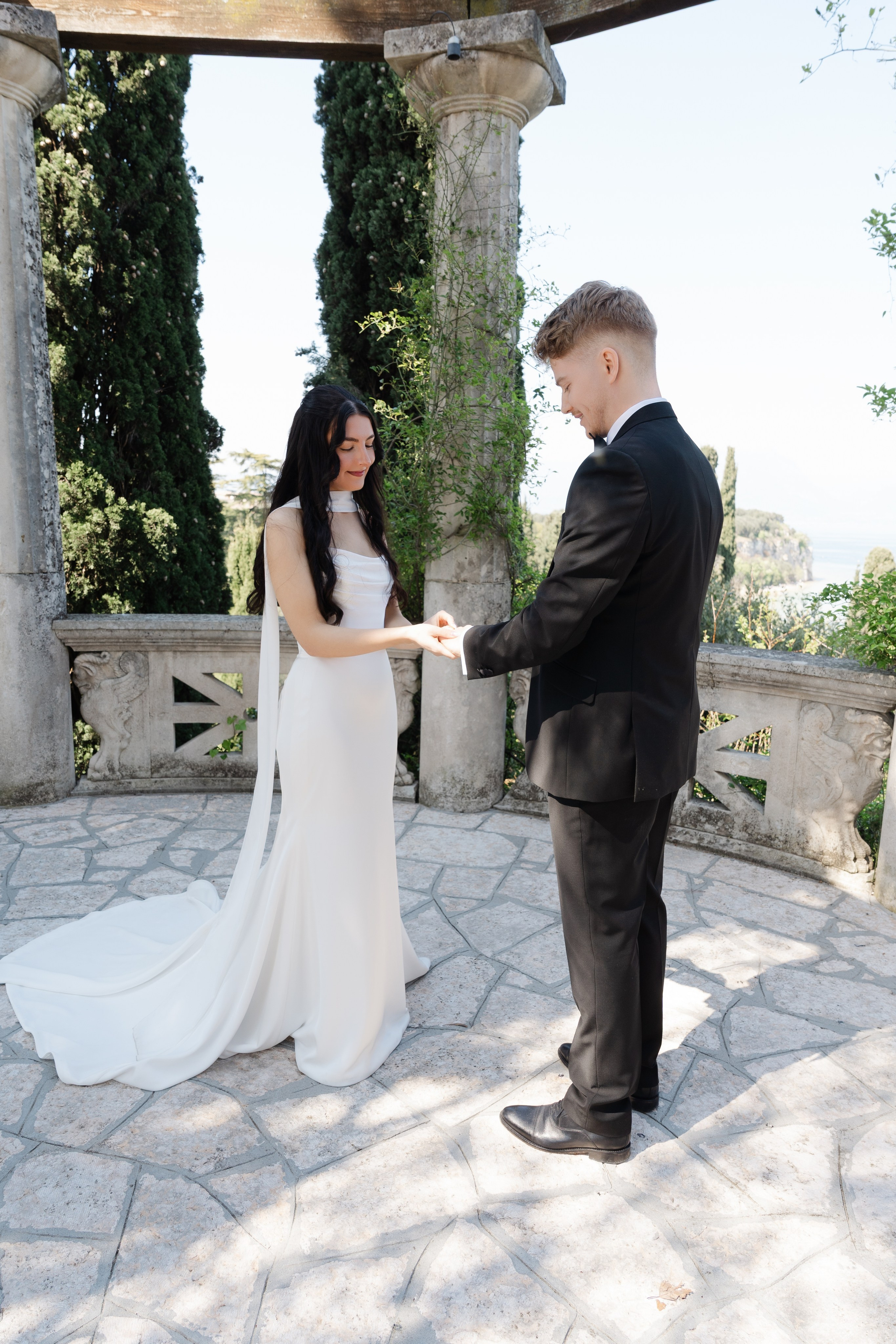 NATALIE AND ANDREW_ ELOPEMENT on LAKE GARDA. PHOTOGRAPHER IN ITALY