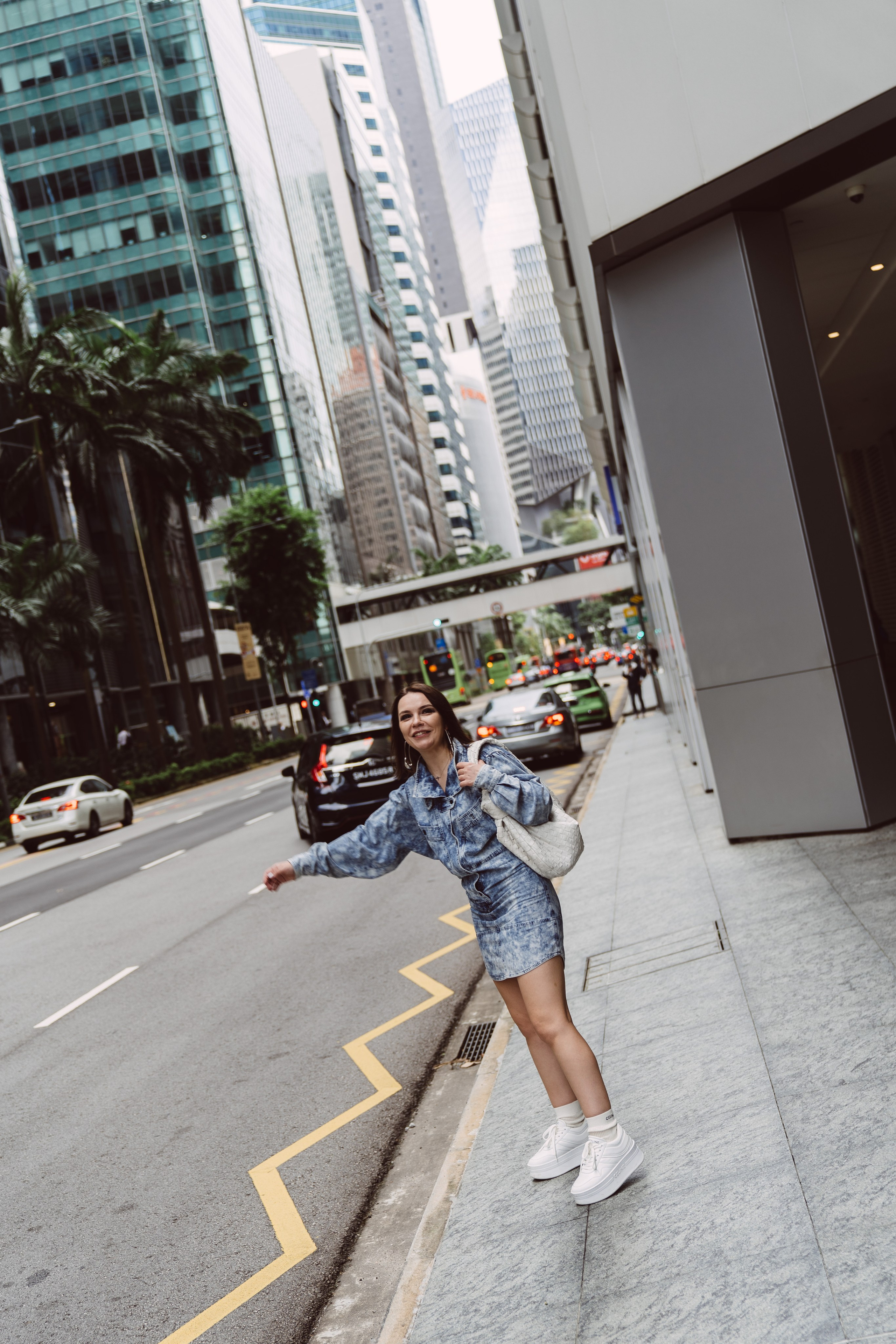 Portrait. Dasha in Singapore