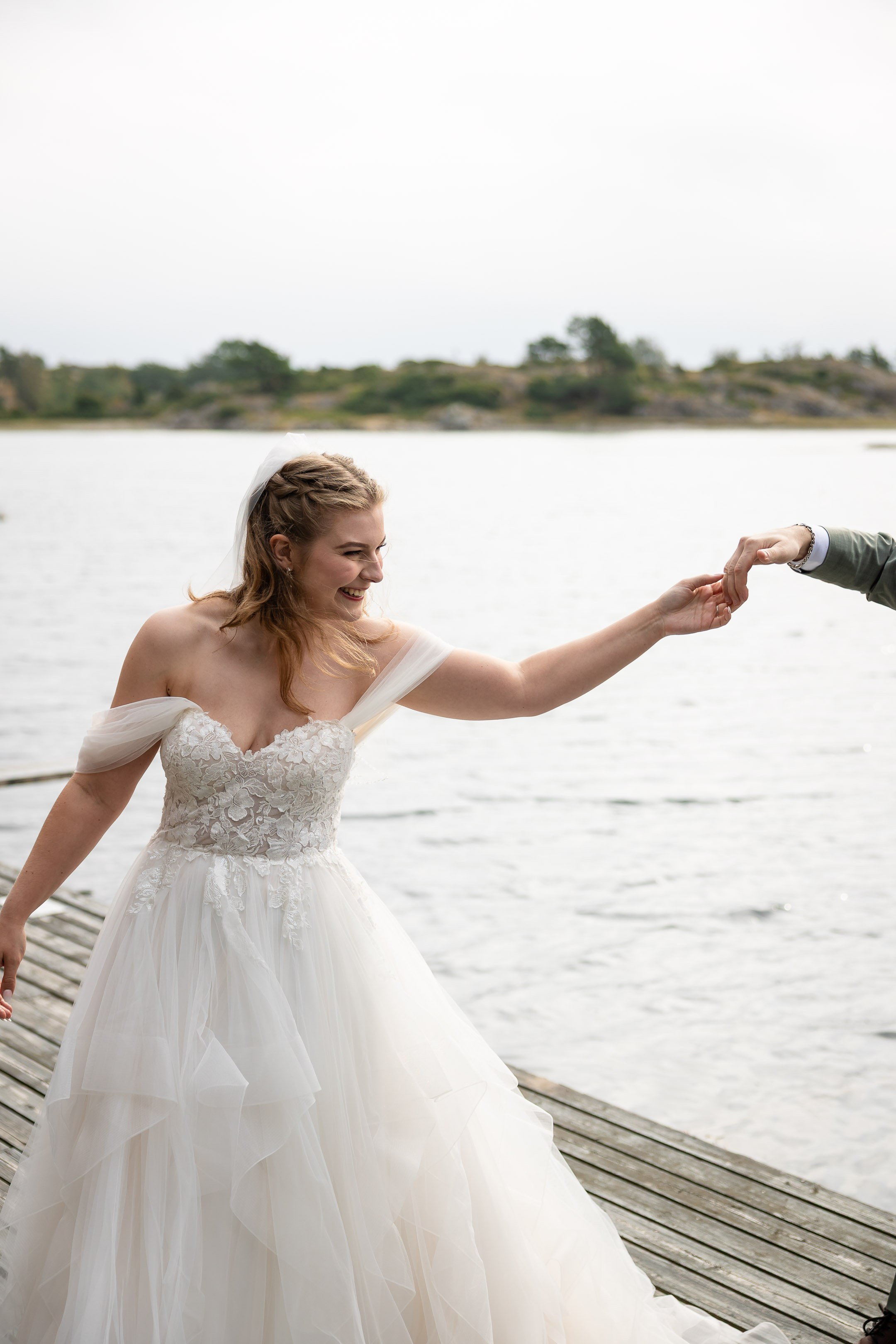 Bryllupsfotografering på Tromøya i Arendal. Bryllupsfotograf i Oslo og Rogaland — Meisal Media