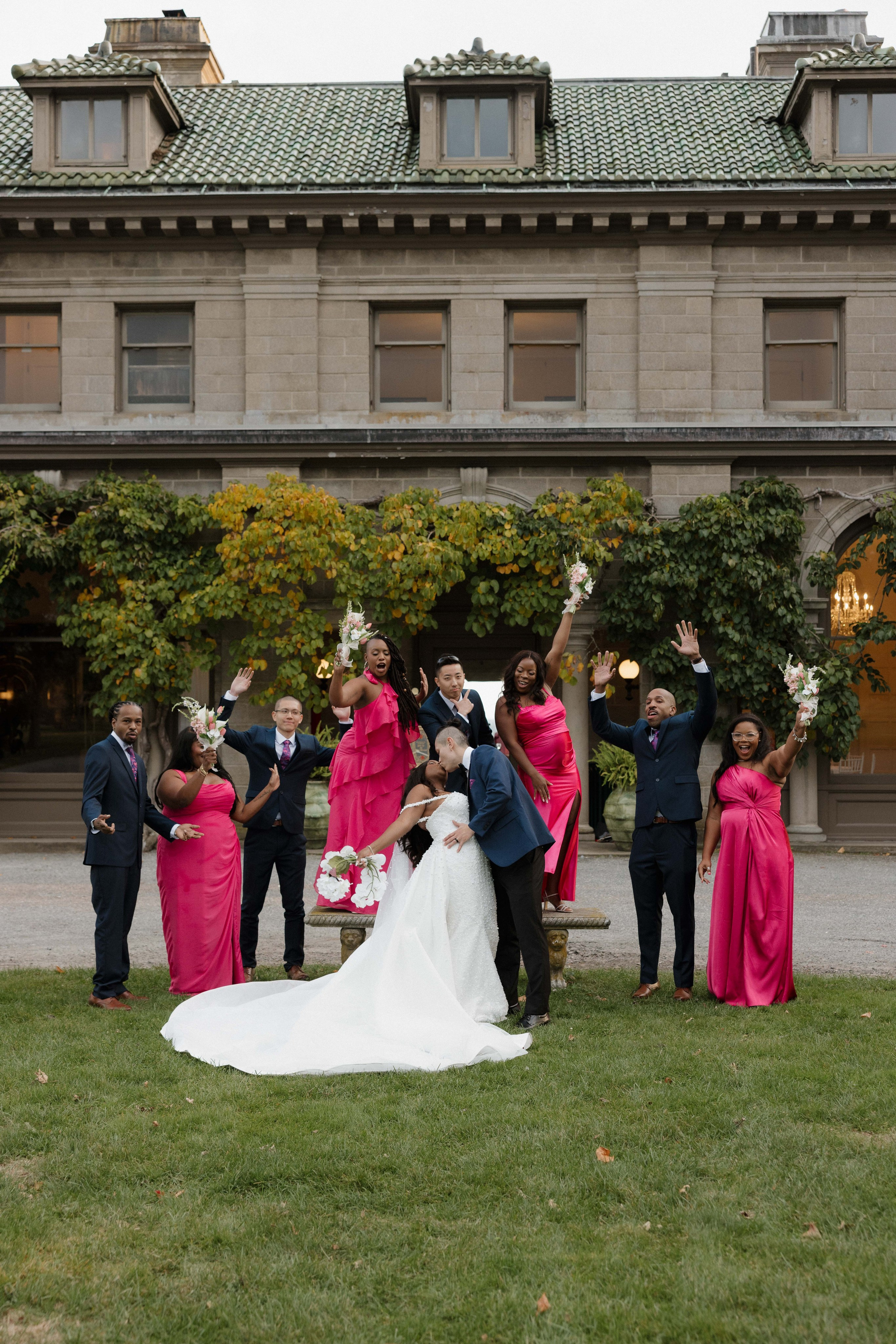 Yung & Cynia — Eolia Mansion Wedding. Rhode Island Wedding Photographer Tati Simpson