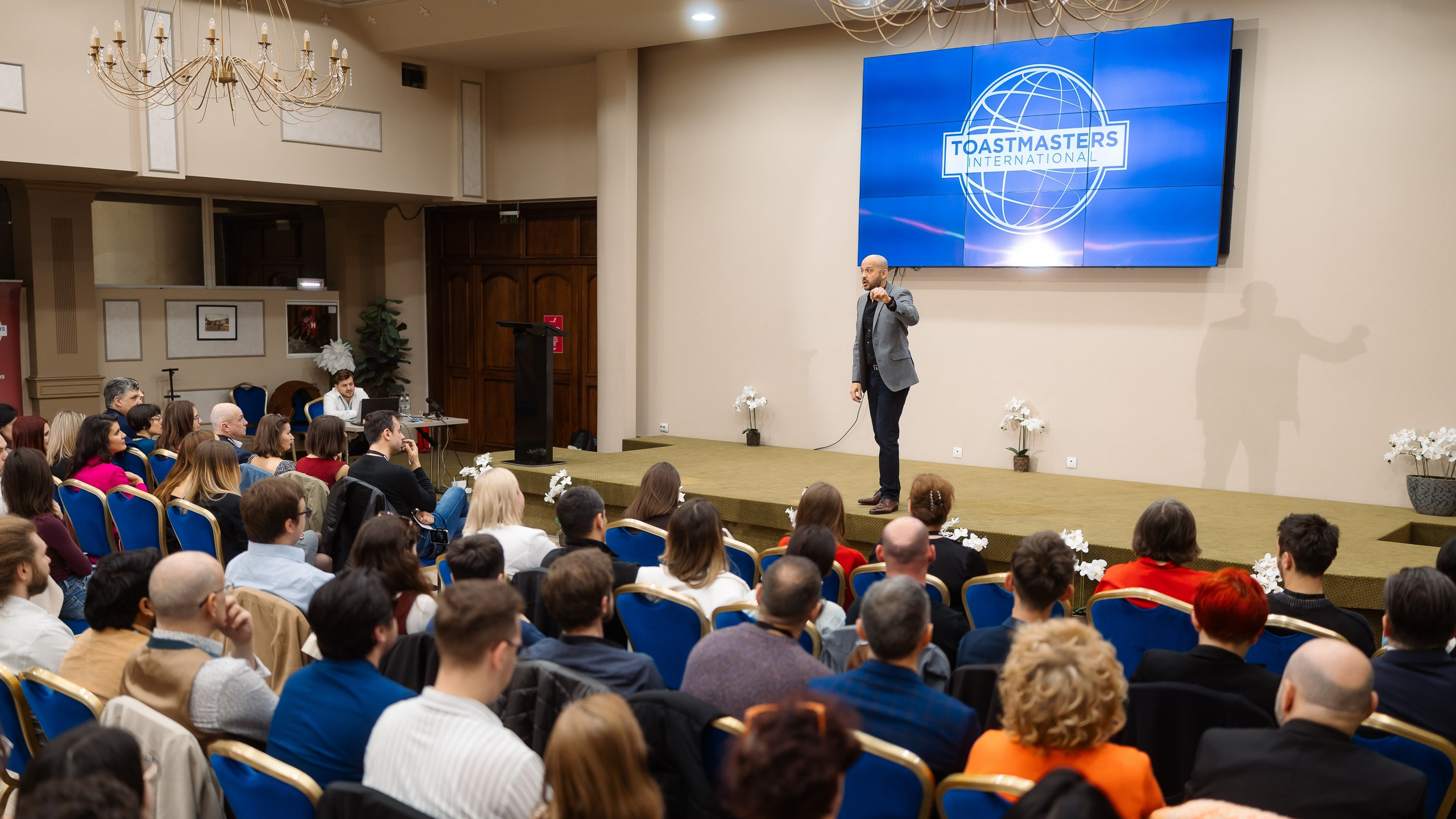 Toastmasters Conference. Marius Ciocan