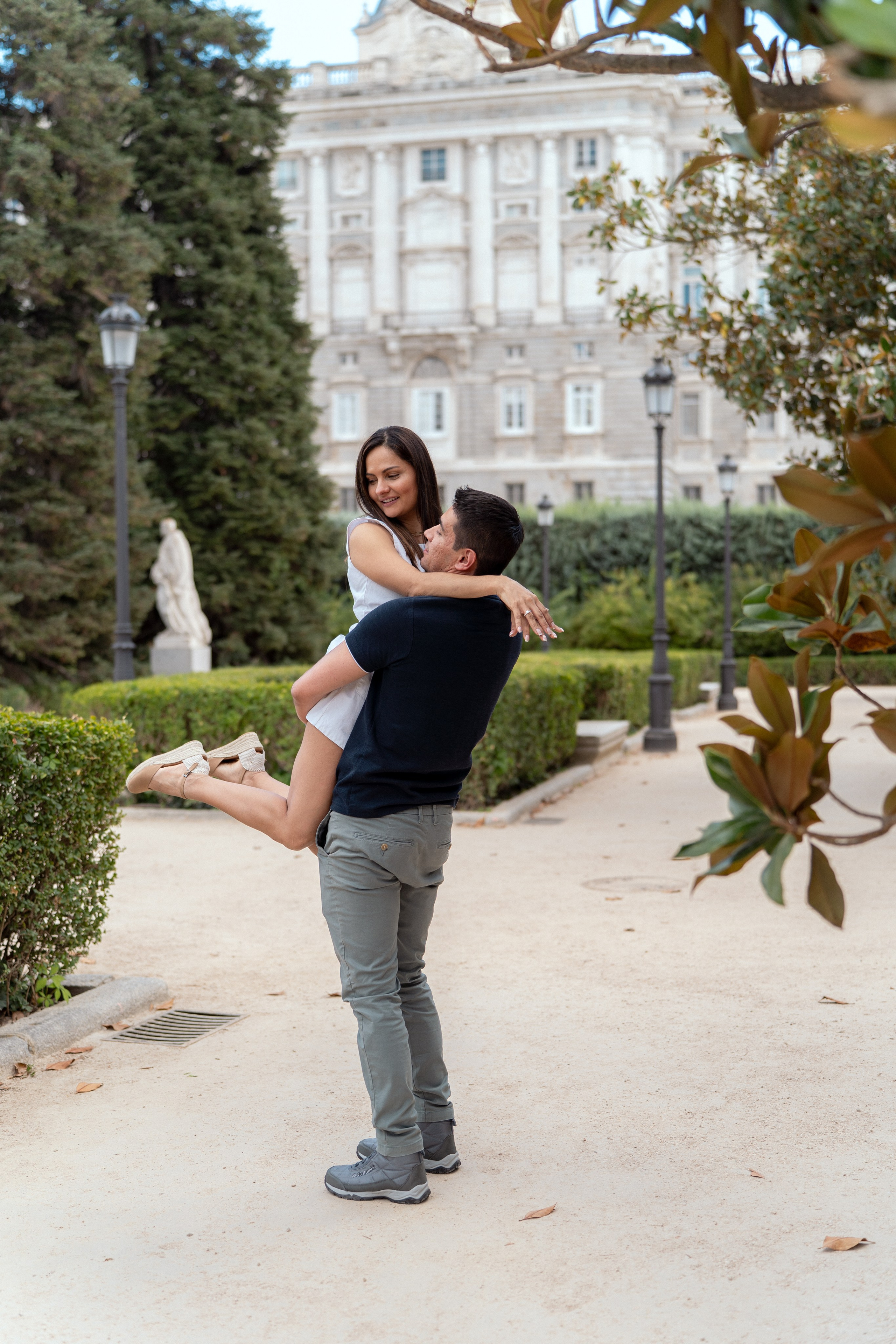 Engagement at the Royal Palace. Fotógrafo en Madrid, España. Alyona Belyaninova