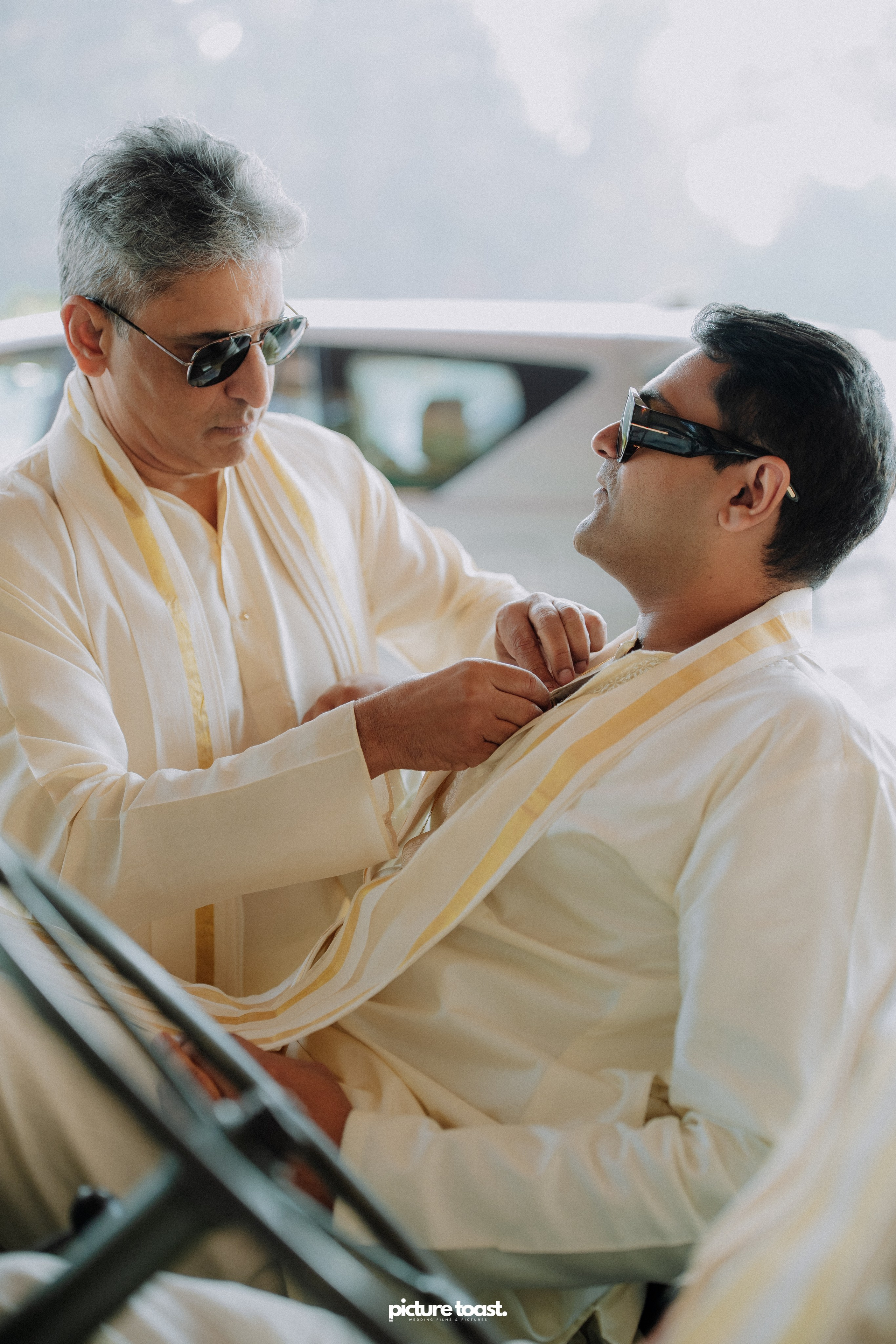 Blessing of Rajiv & Aashna. Fine art Wedding Photographers in India & Canada