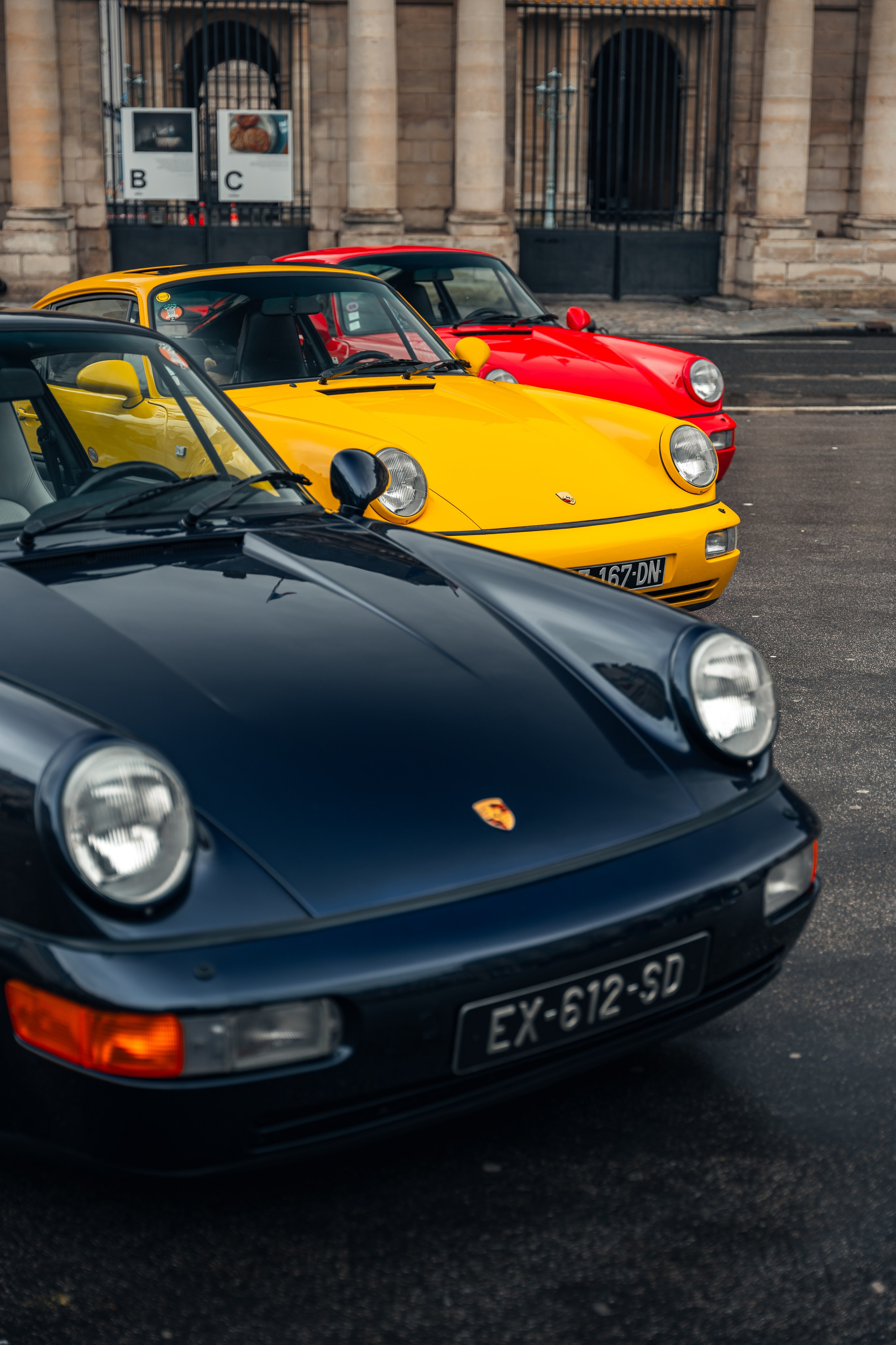 Porsches 964 Turbo. Photographer in Paris — Vitalii Motruk