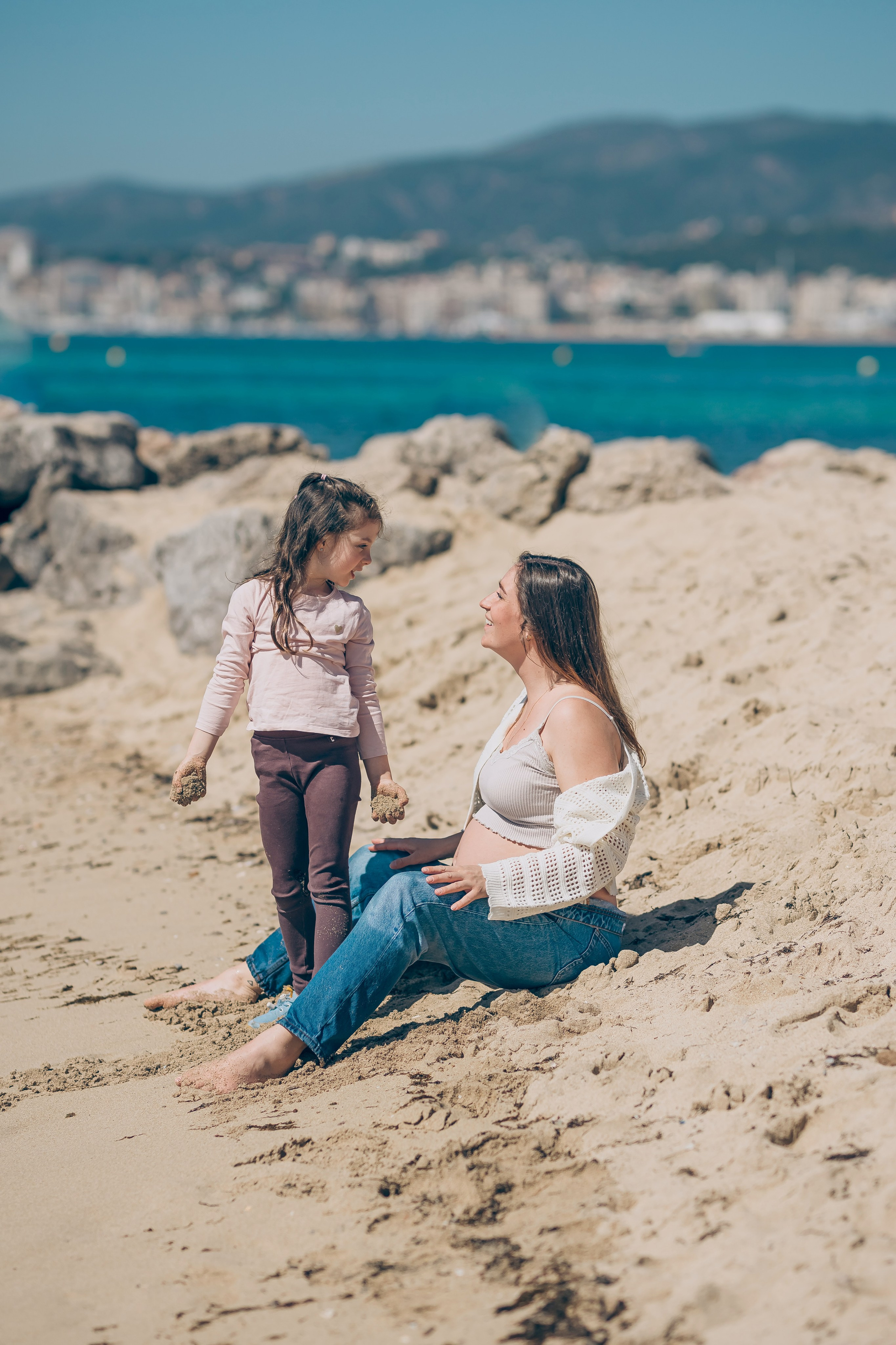 Laura waiting. Fotógrafo en Palma de Mallorca