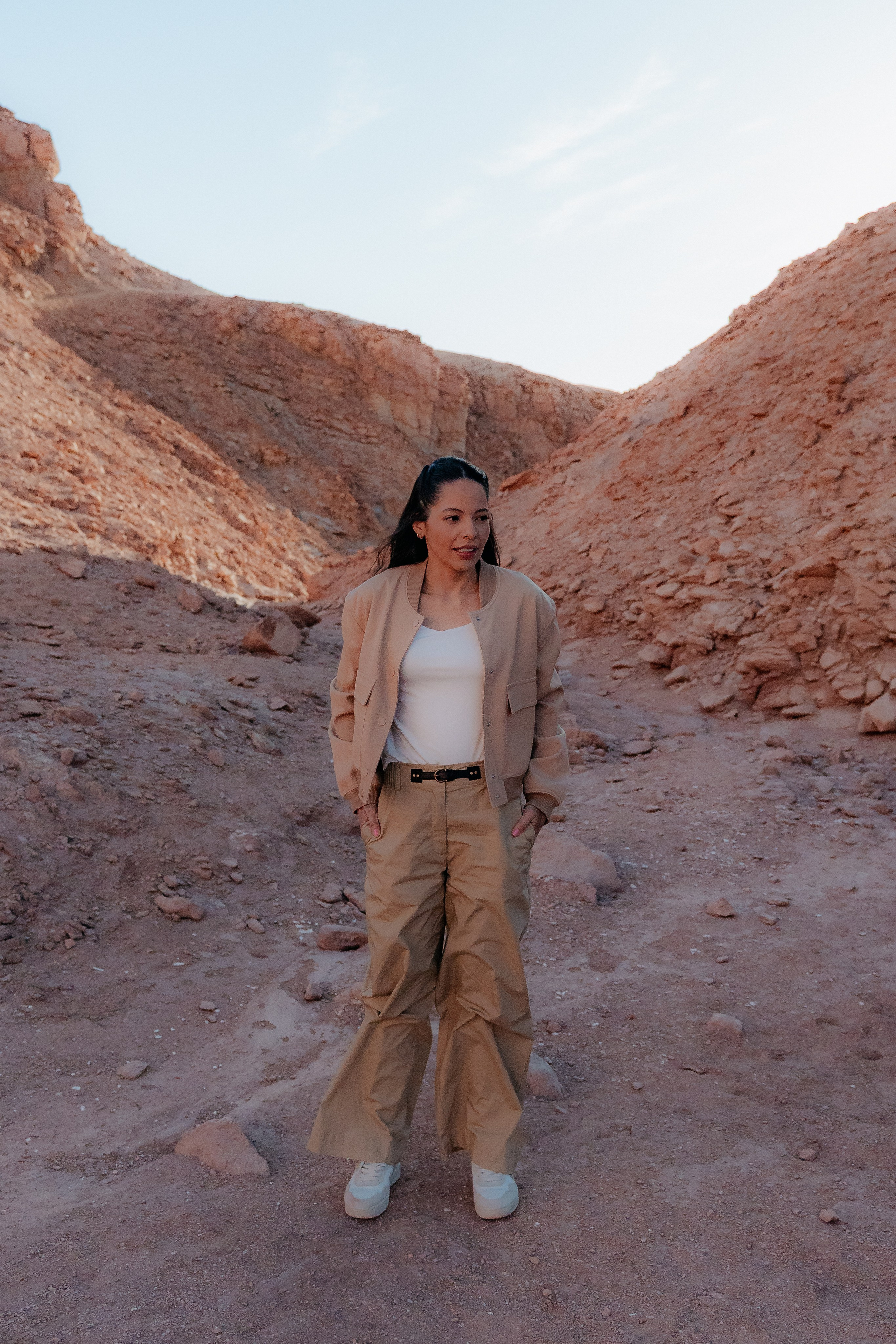Sessão casual no Vale dos Cogumelos. Fotógrafo em San Pedro de Atacama