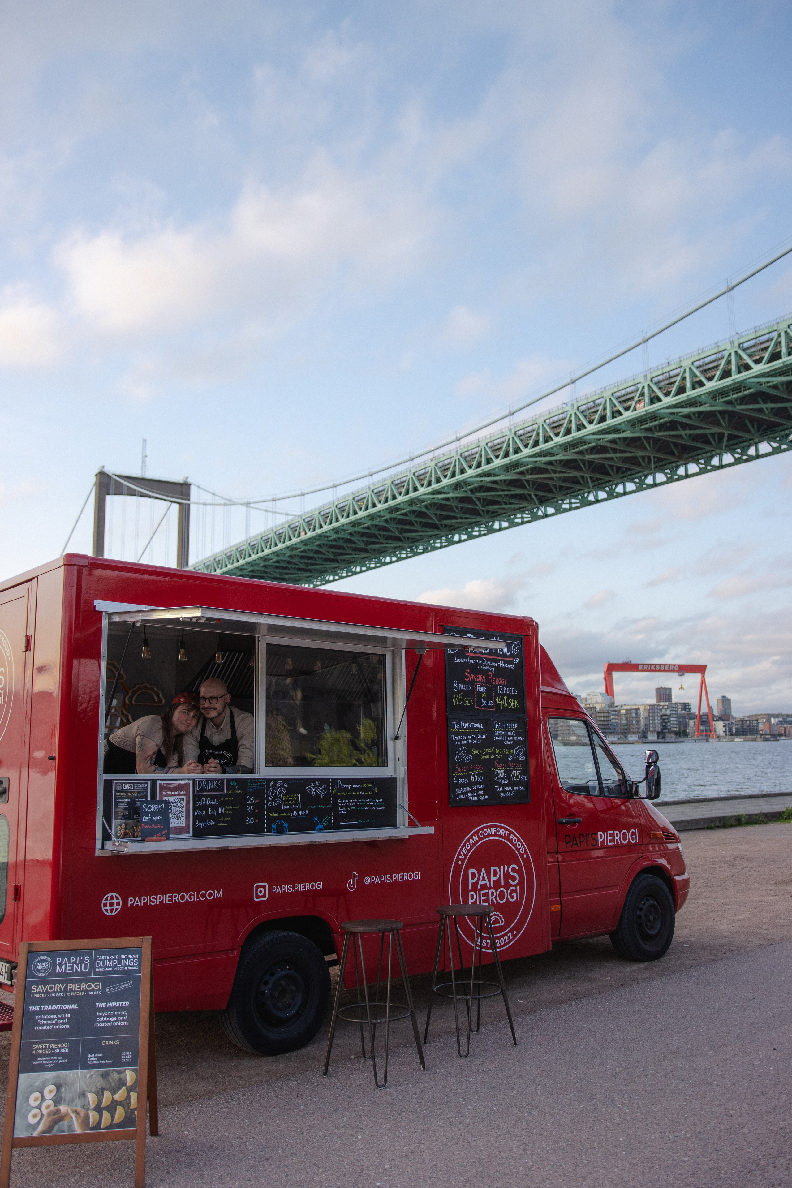 Papis Pierogi — vegan-comfort food. Photographer in Gothenburg Aleksandra Stroganova