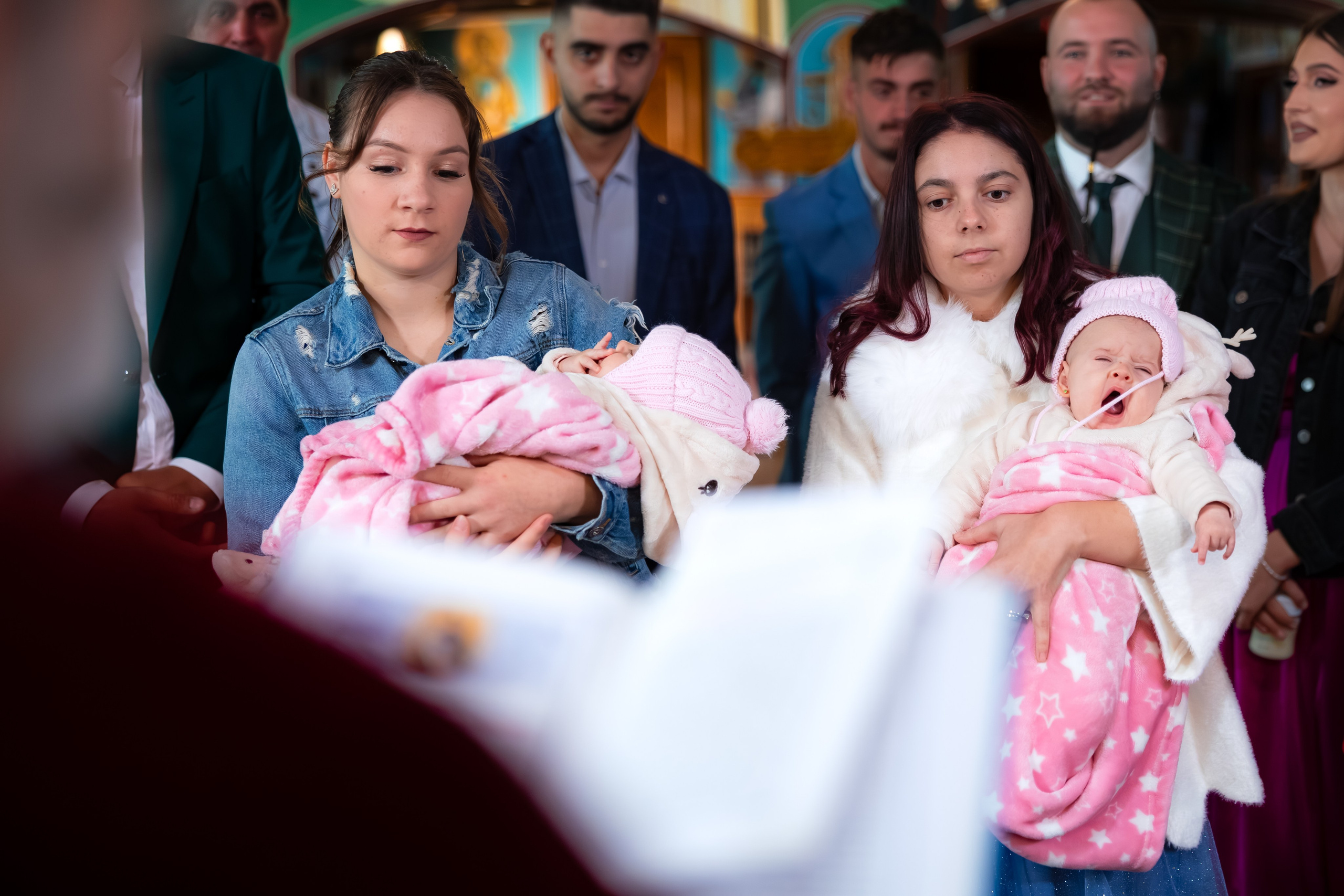 Botez Natalia si Carolina. Ionut Brehuescu — Fotograf