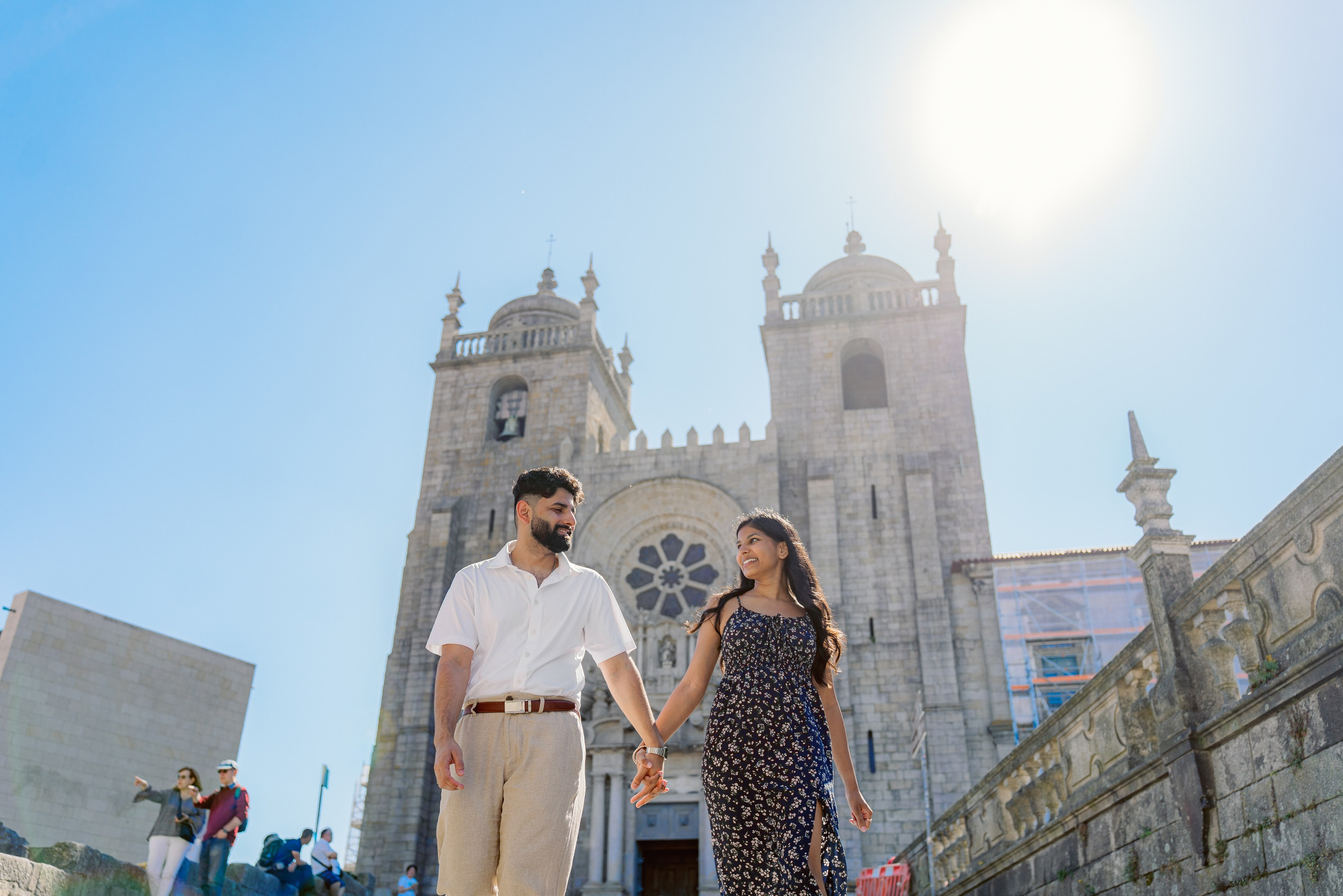 Krishani & Sagar in Porto. Porto Travel Photographer | Couples & Vacation Photos in Portugal — WePortugal