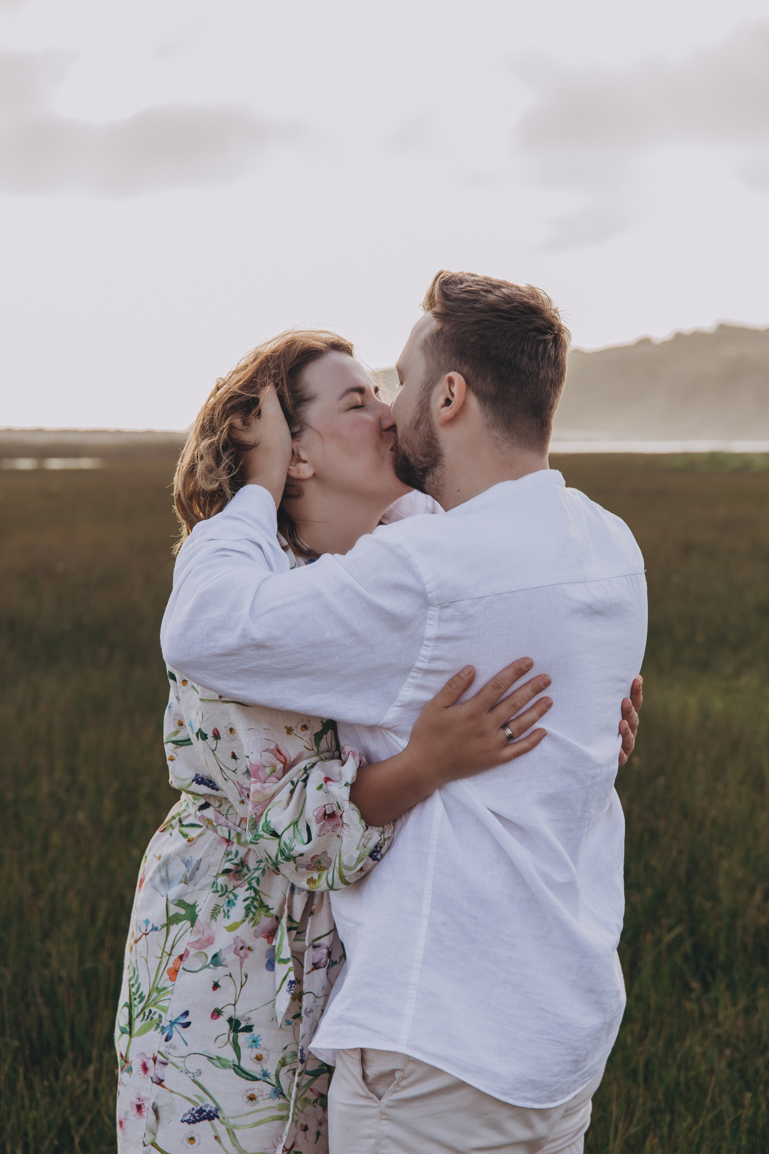 Sesión de fotos familiar en el campo — costa Chilena. Photographer in Santiago, Chile Anna Almazova