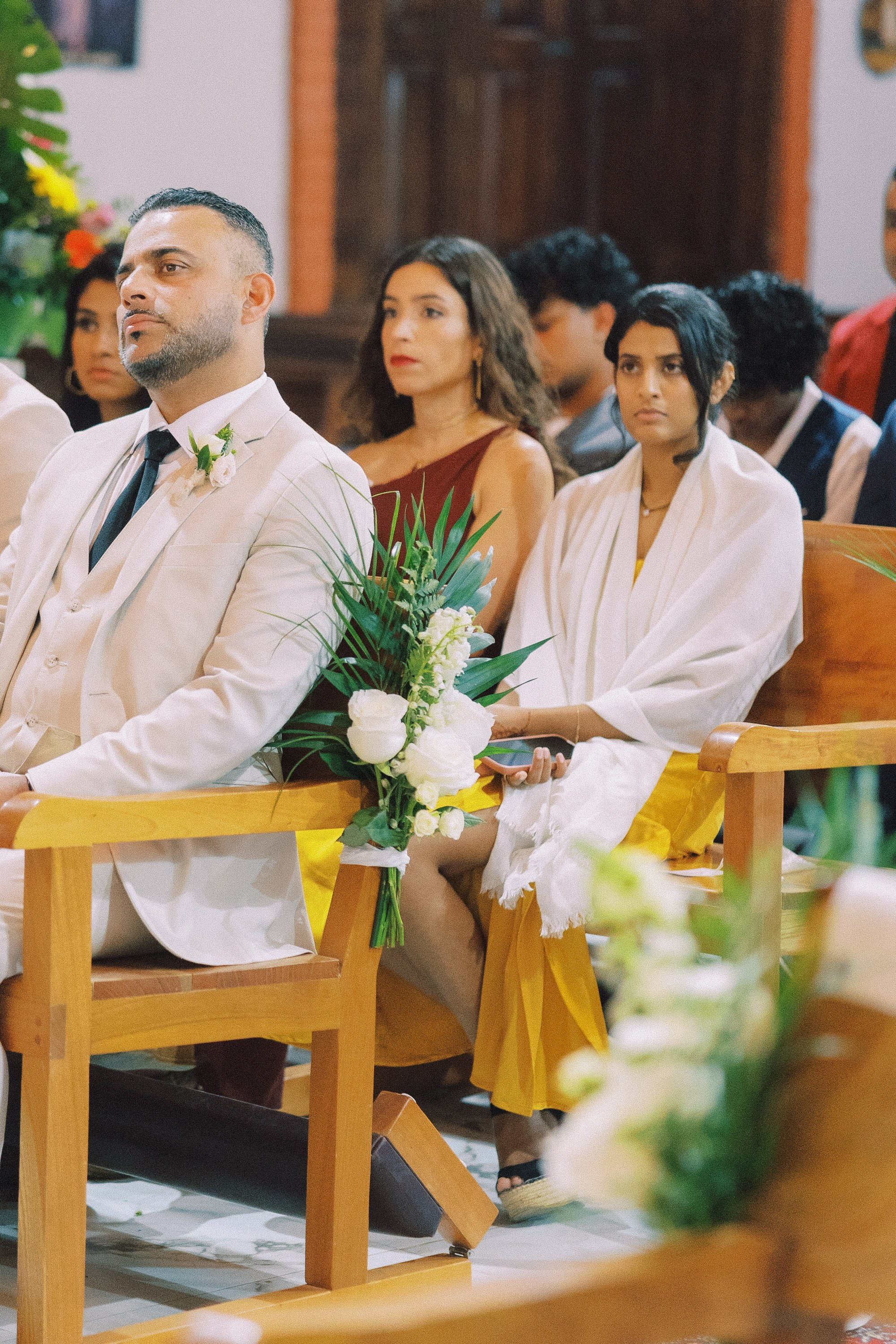 Jannet & Shan wedding in Sayulita church. Sayulita Wedding Photographer, Puerto Vallarta, Cabo