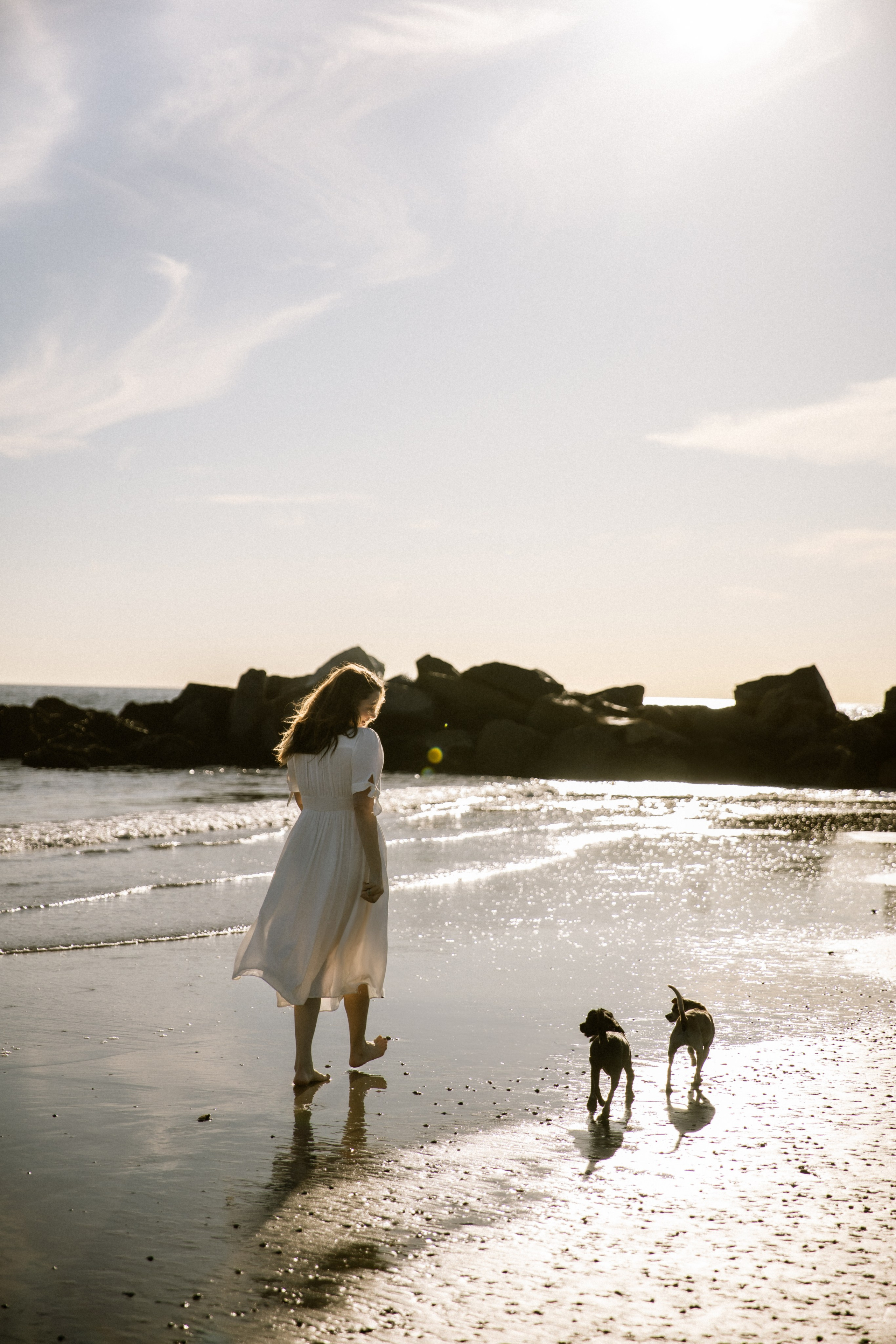 Gillian, Baby & Delilah | Venice Beach. Photographer in Los Angeles. Julia Ishmuratova