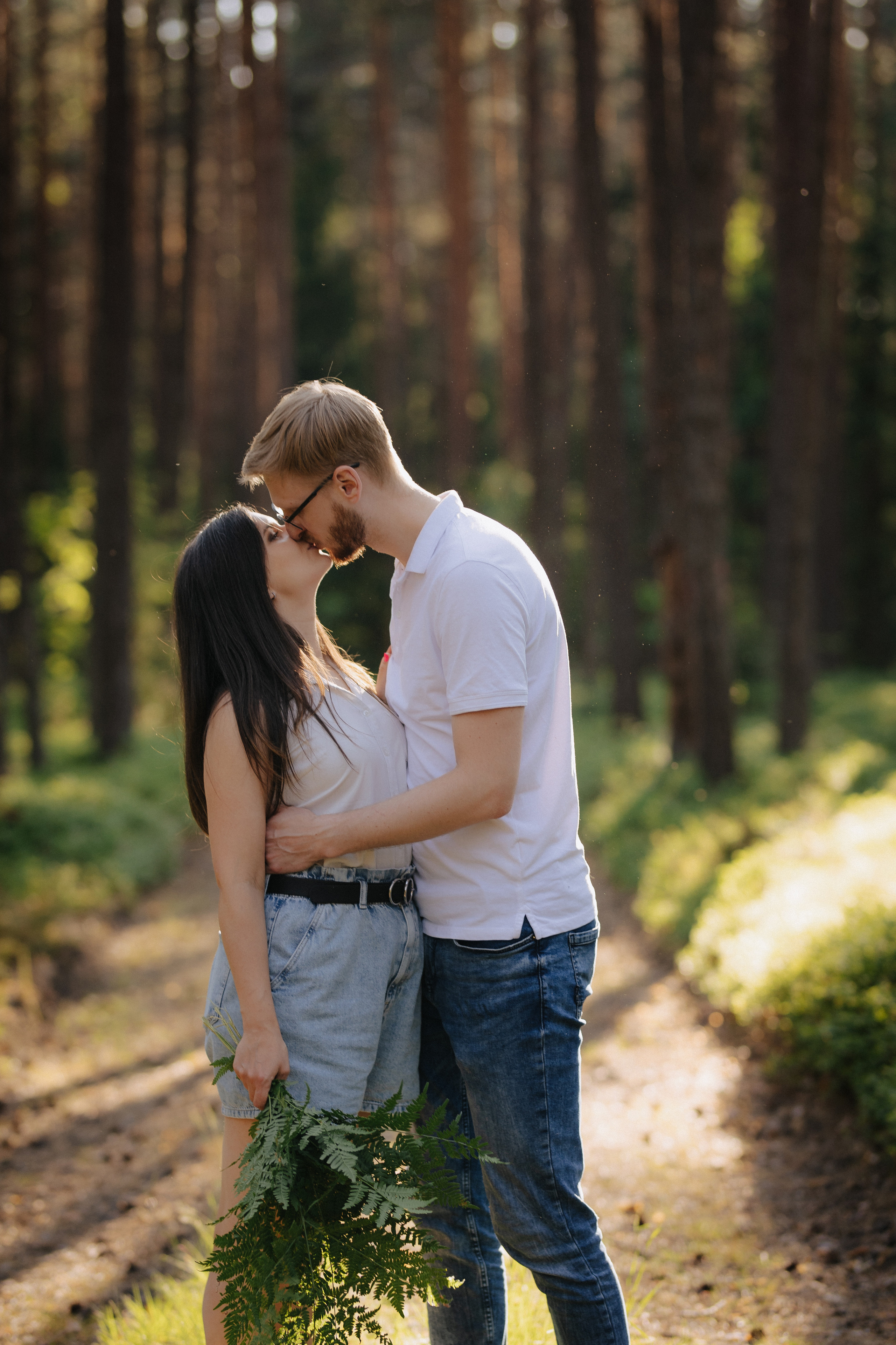 Priešvestuvinė fotosesija Kazlų Rūdos miškuose