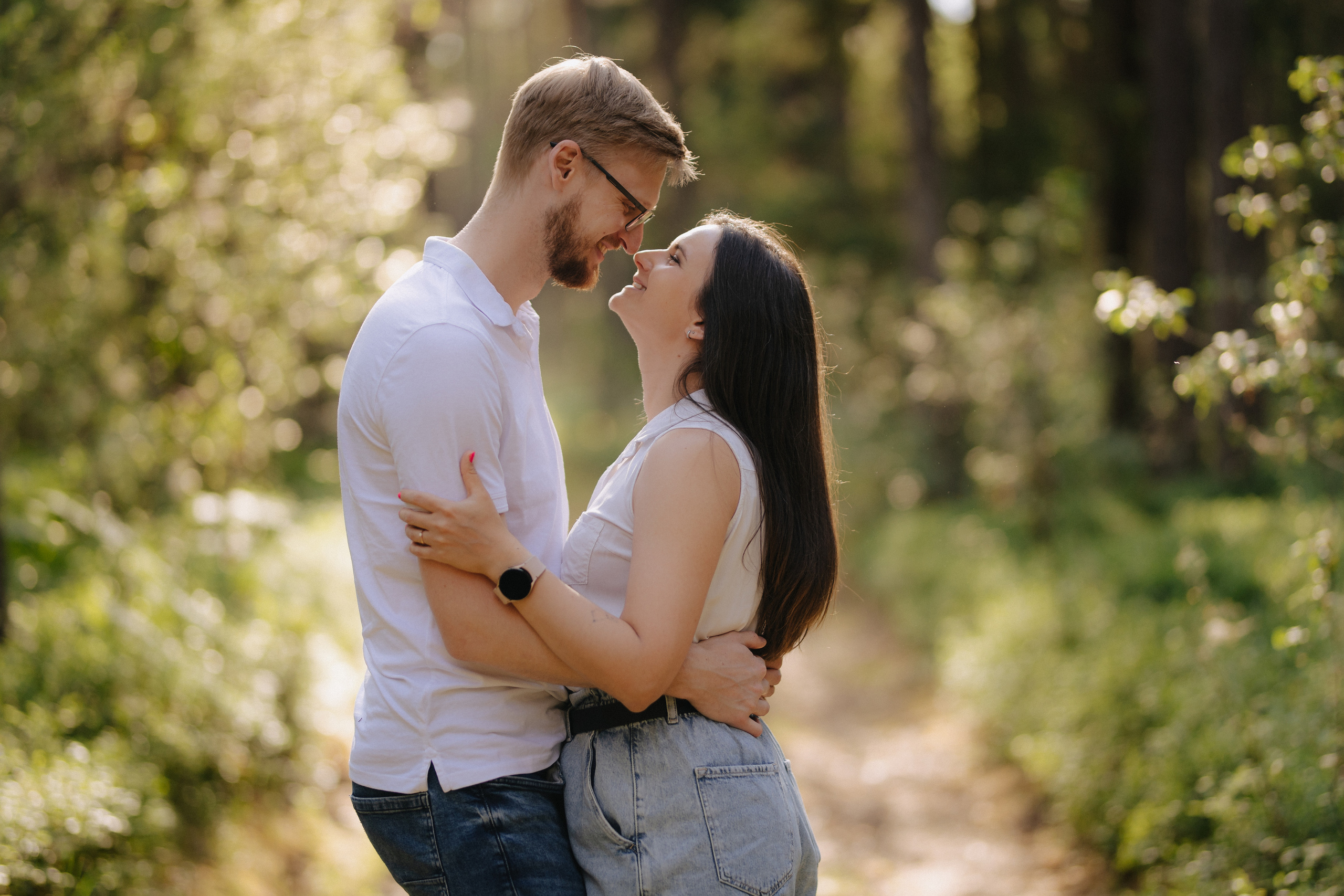 Priešvestuvinė fotosesija Kazlų Rūdos miškuose