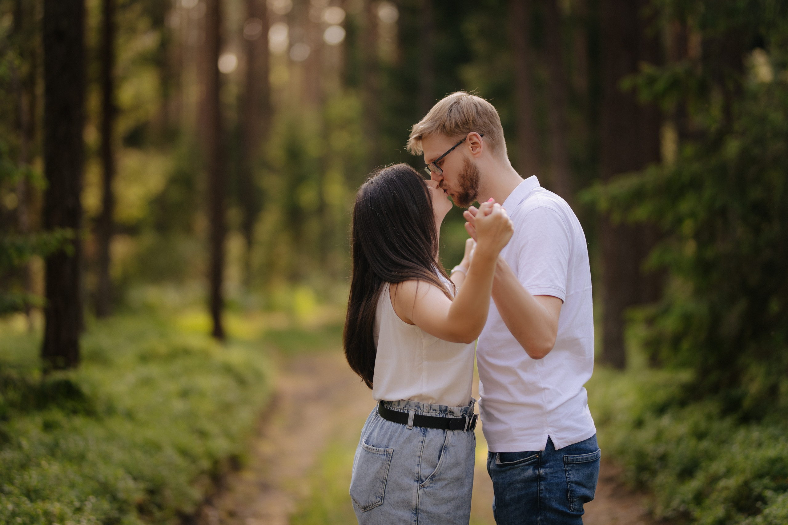 Priešvestuvinė fotosesija Kazlų Rūdos miškuose