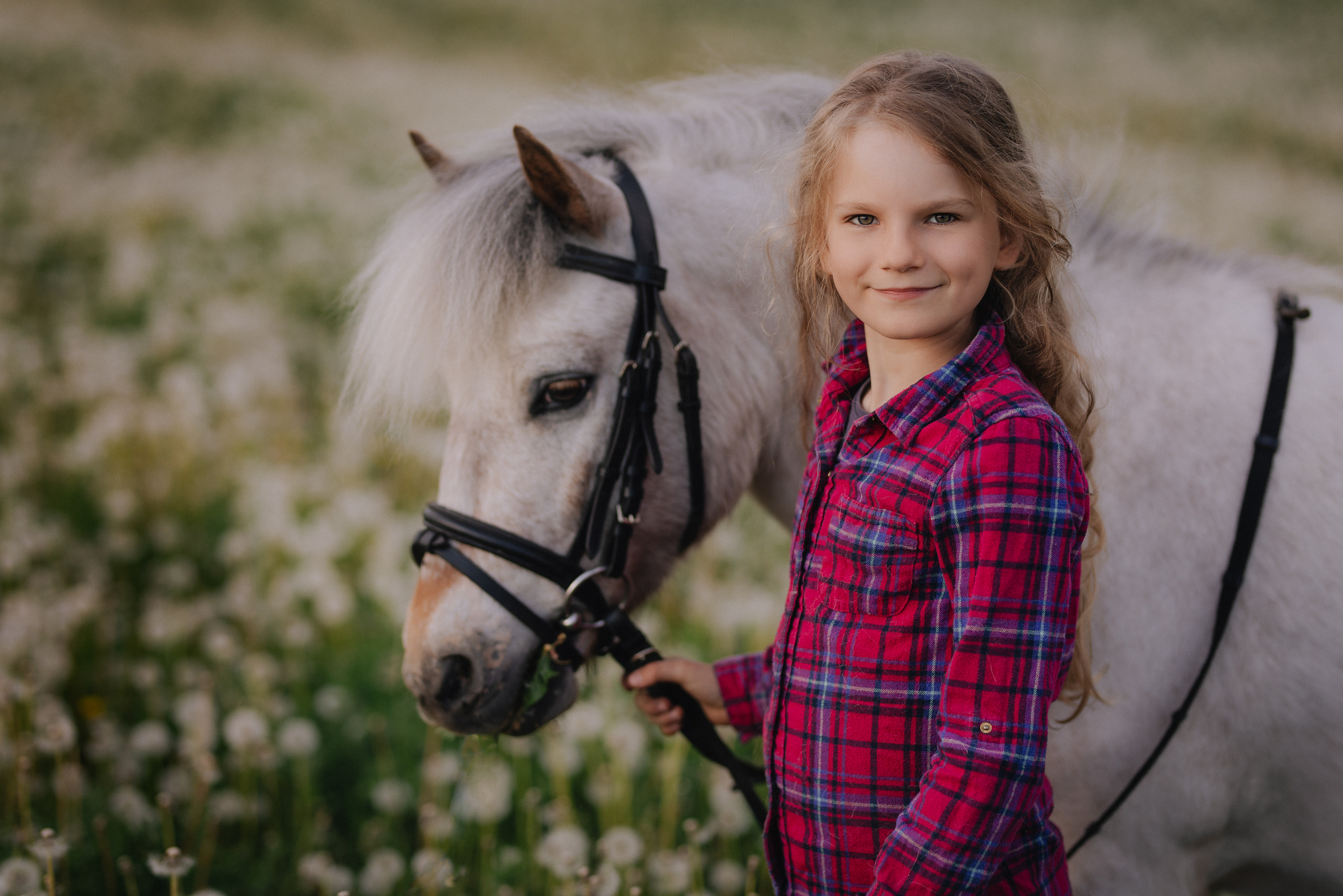 Vaikų fotosesija su poniu Marijampolėje
