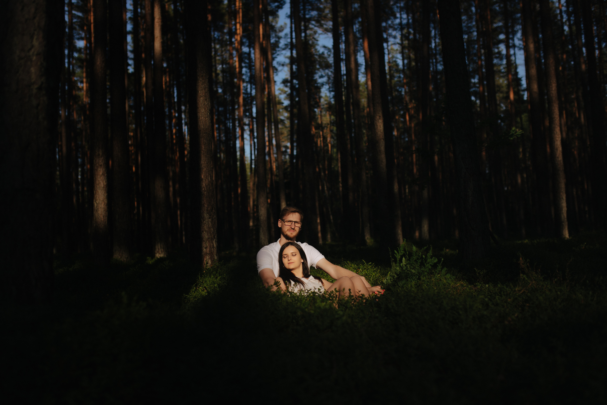 Priešvestuvinė fotosesija Kazlų Rūdos miškuose