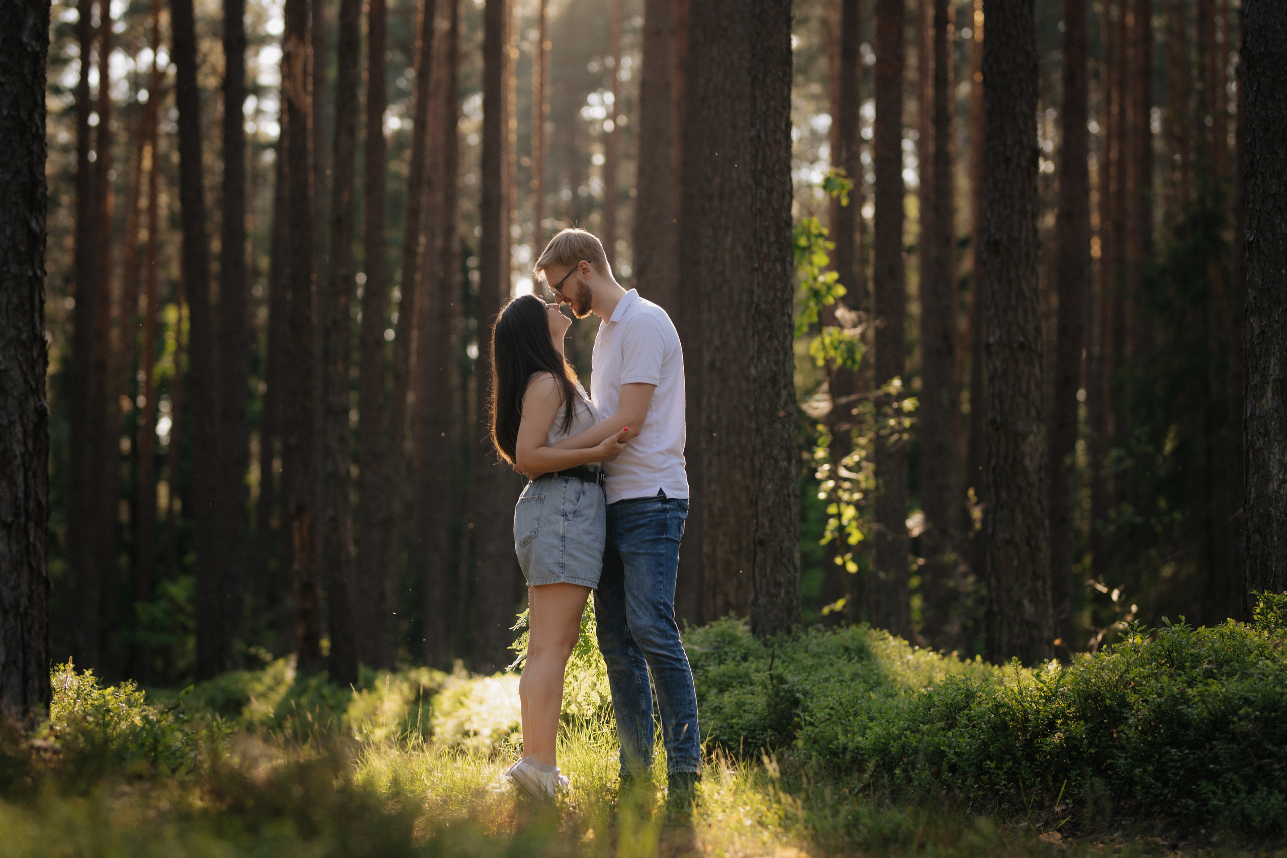 Priešvestuvinė fotosesija Kazlų Rūdos miškuose