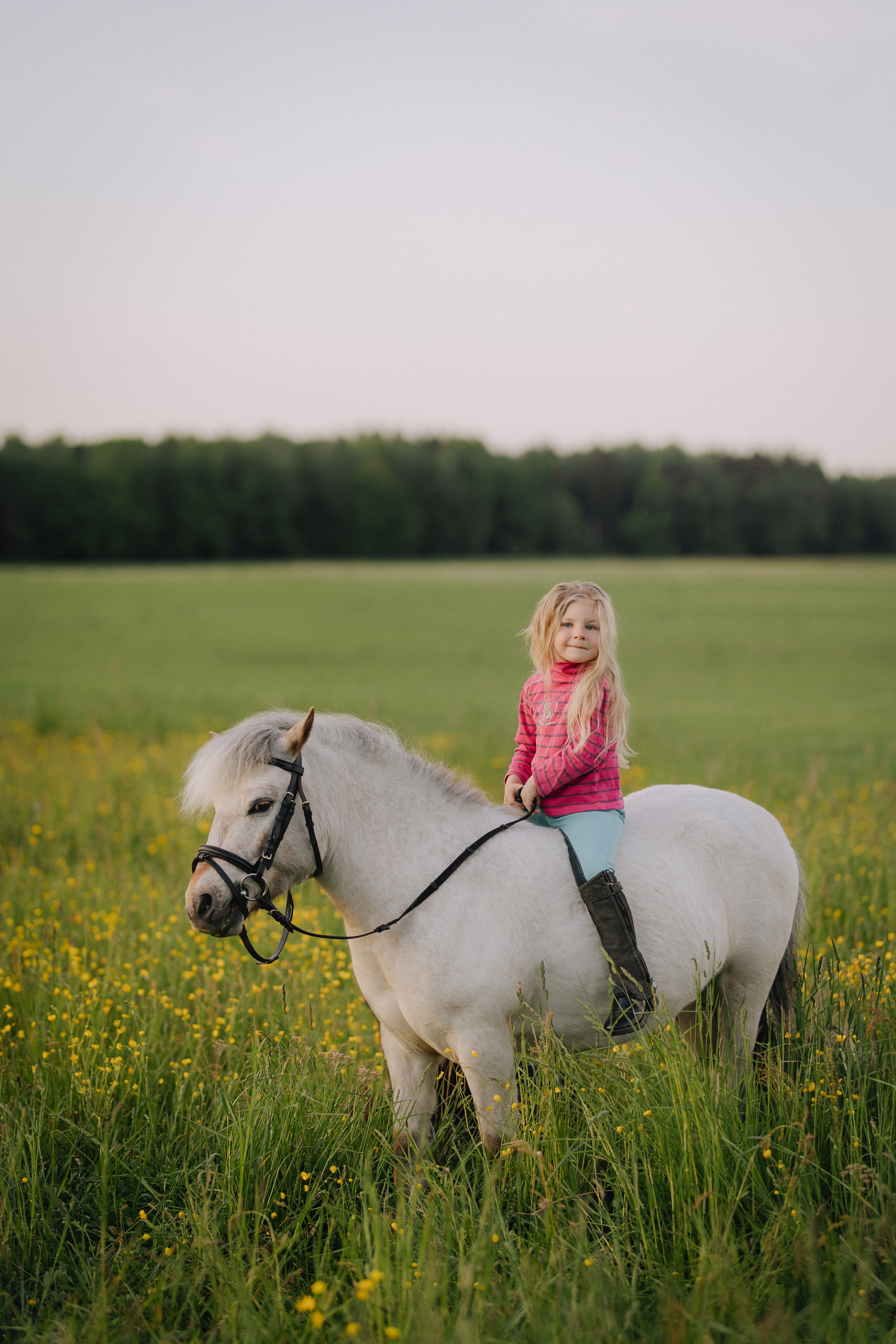 Vaikų fotosesija su poniu Marijampolėje