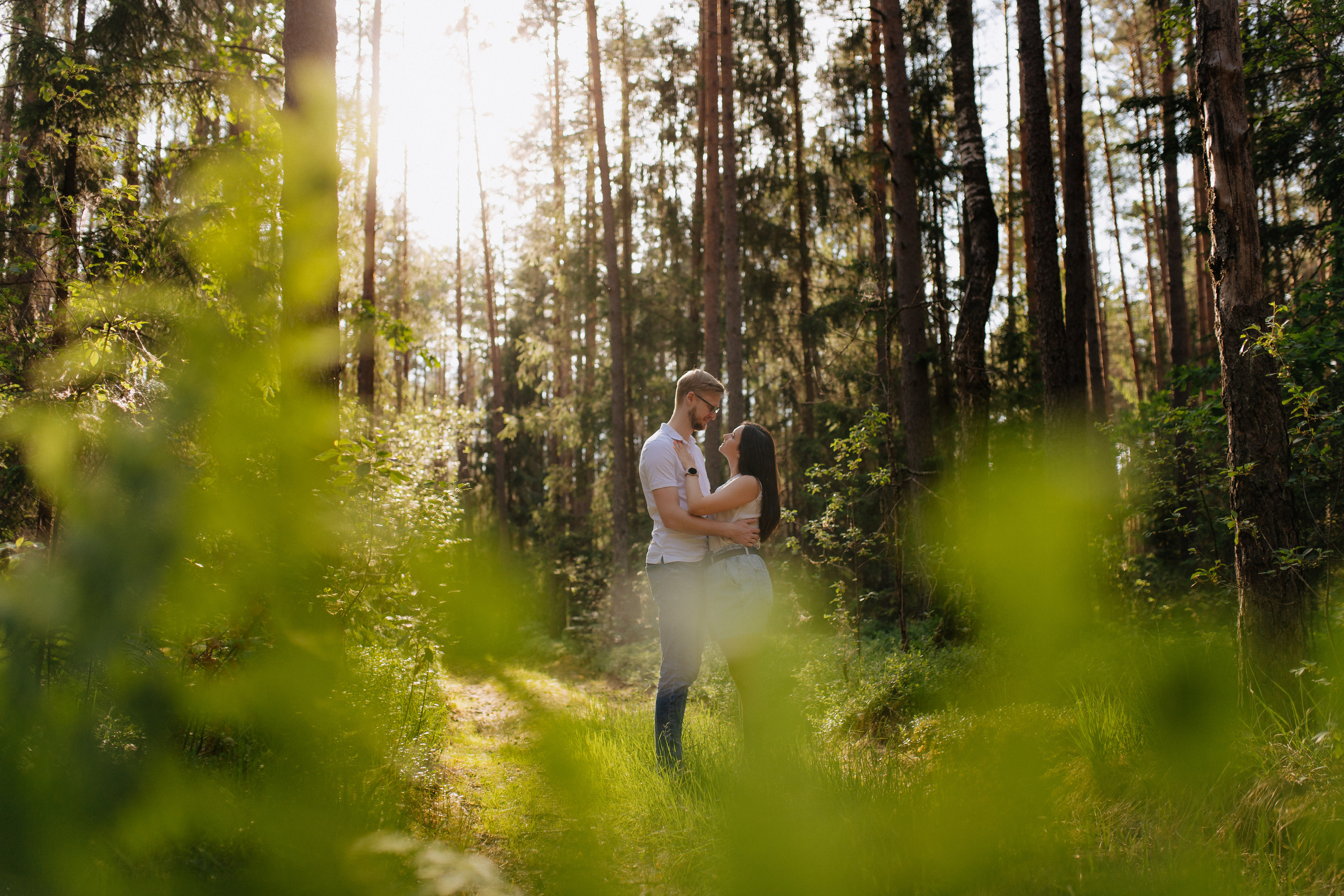 Priešvestuvinė fotosesija Kazlų Rūdos miškuose