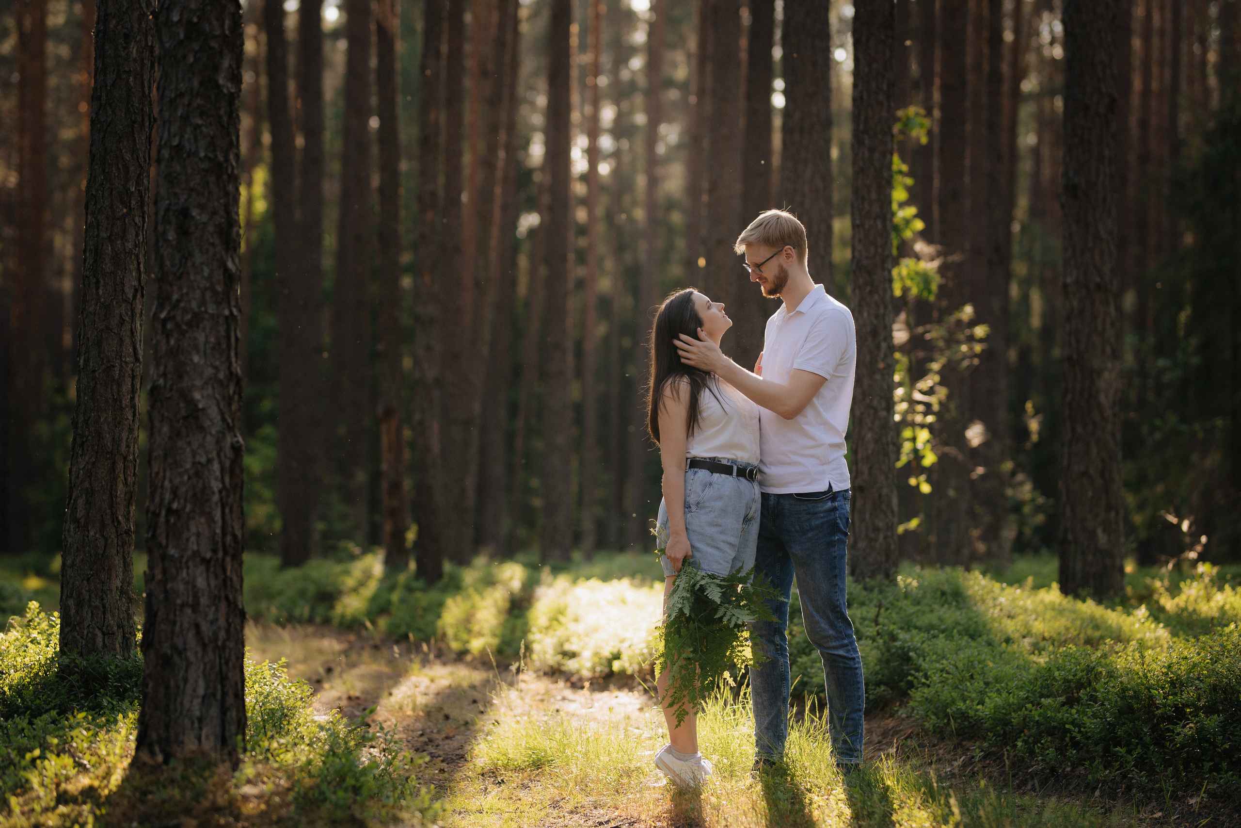 Priešvestuvinė fotosesija Kazlų Rūdos miškuose