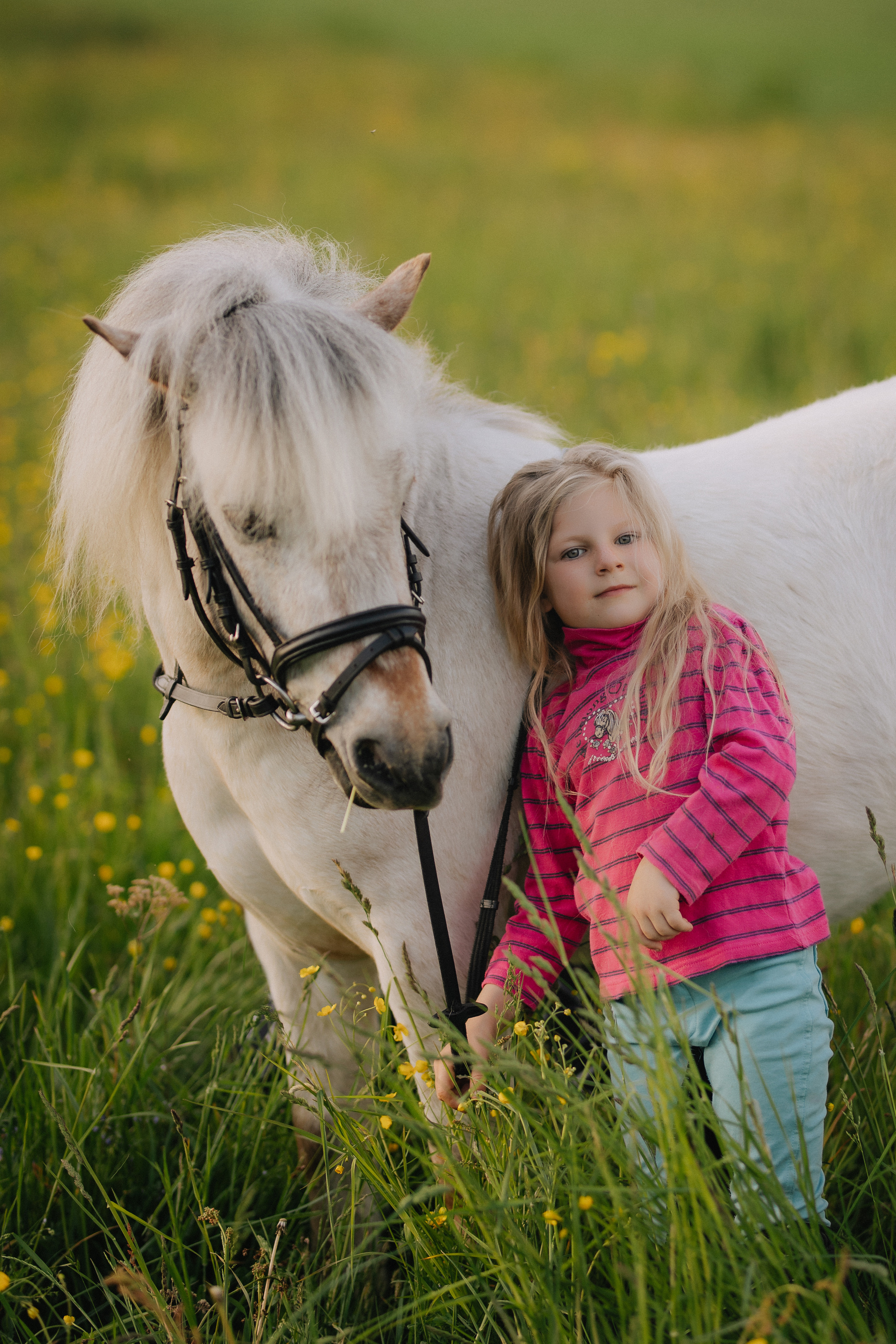 Vaikų fotosesija su poniu Marijampolėje