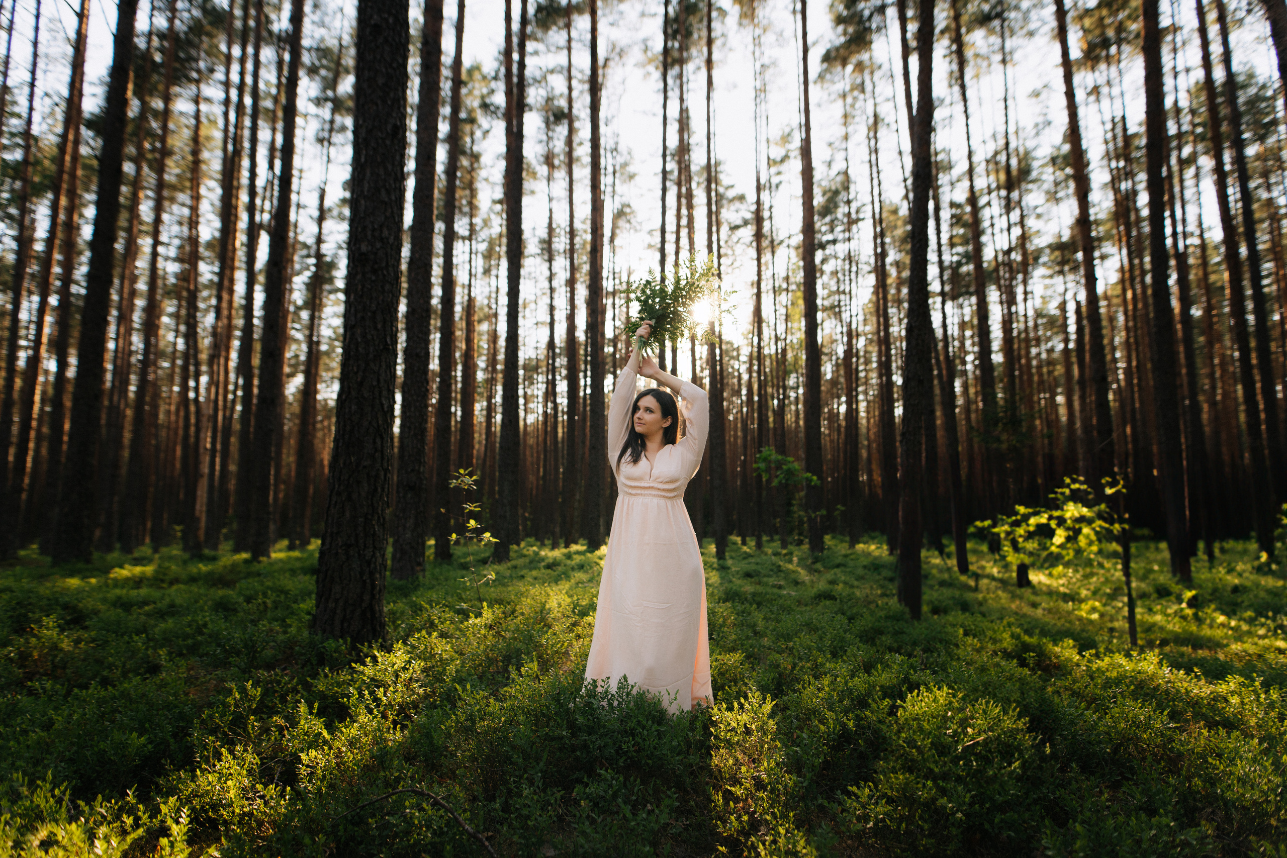 Priešvestuvinė fotosesija Kazlų Rūdos miškuose