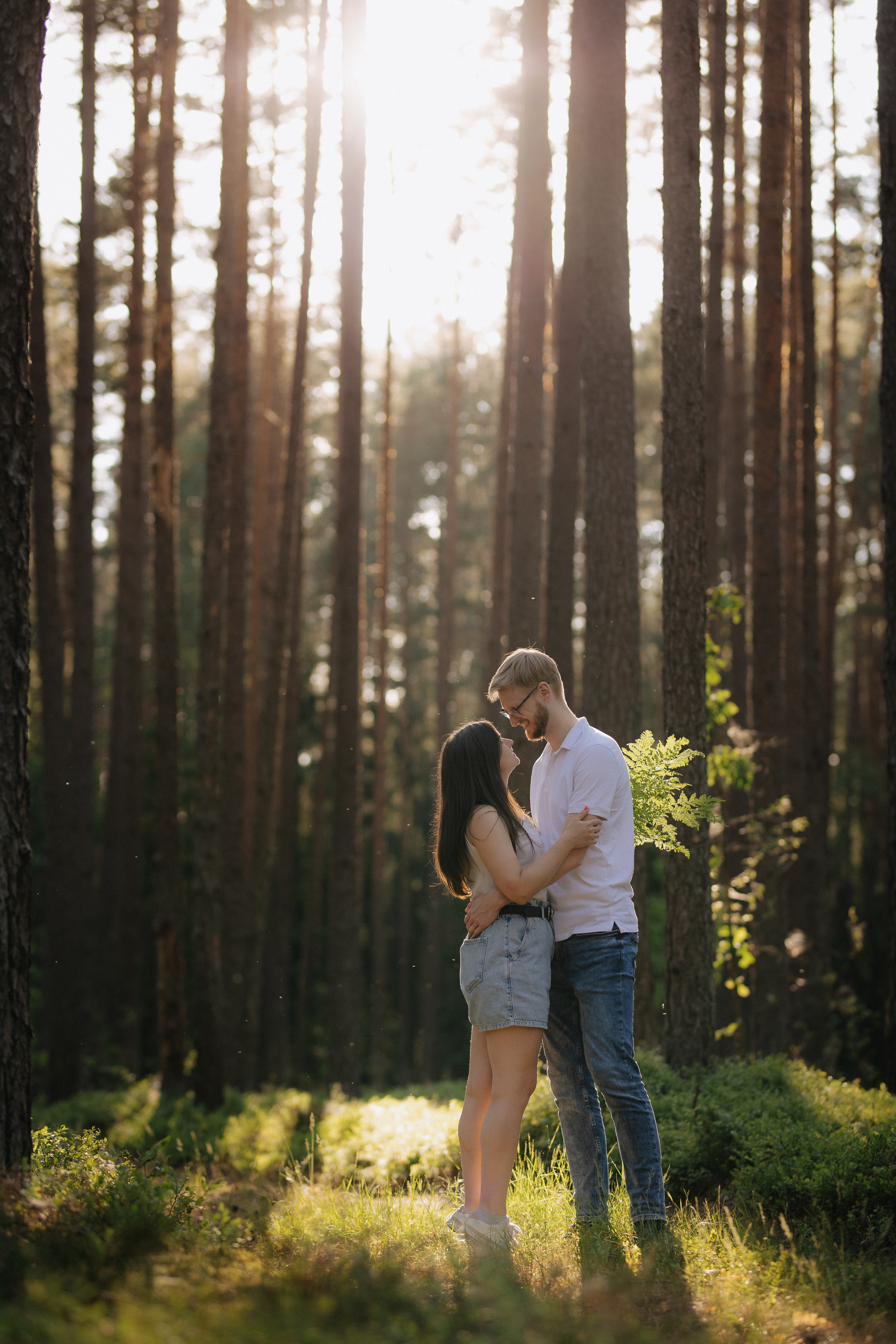 Priešvestuvinė fotosesija Kazlų Rūdos miškuose