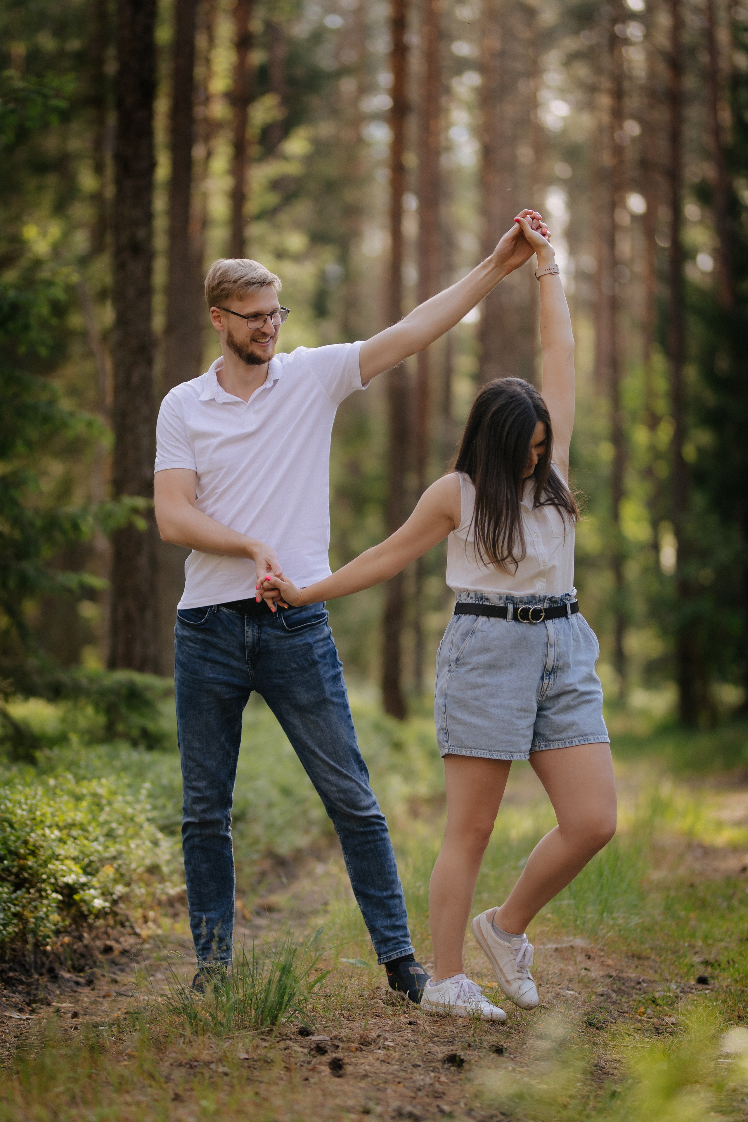Priešvestuvinė fotosesija Kazlų Rūdos miškuose