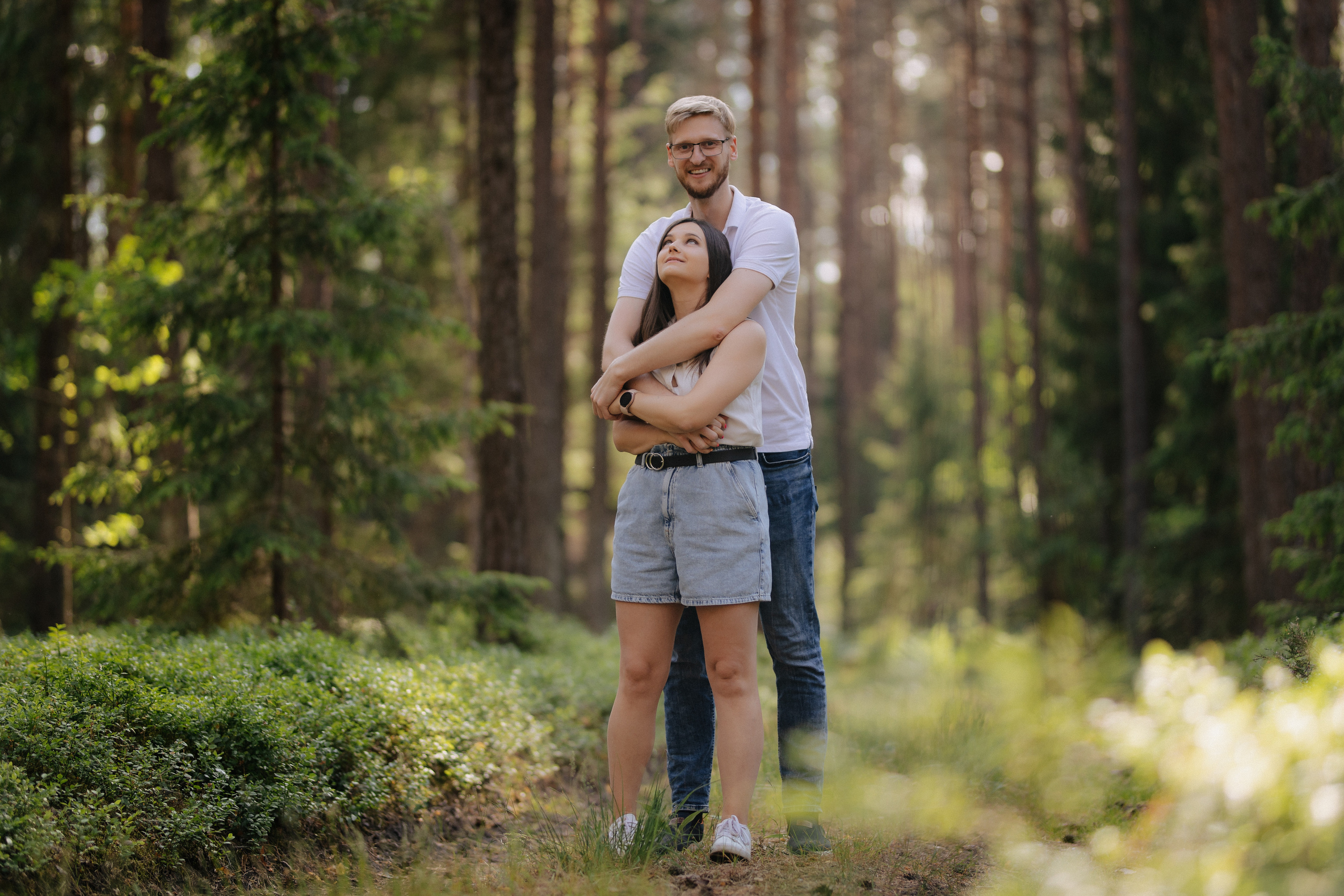 Priešvestuvinė fotosesija Kazlų Rūdos miškuose