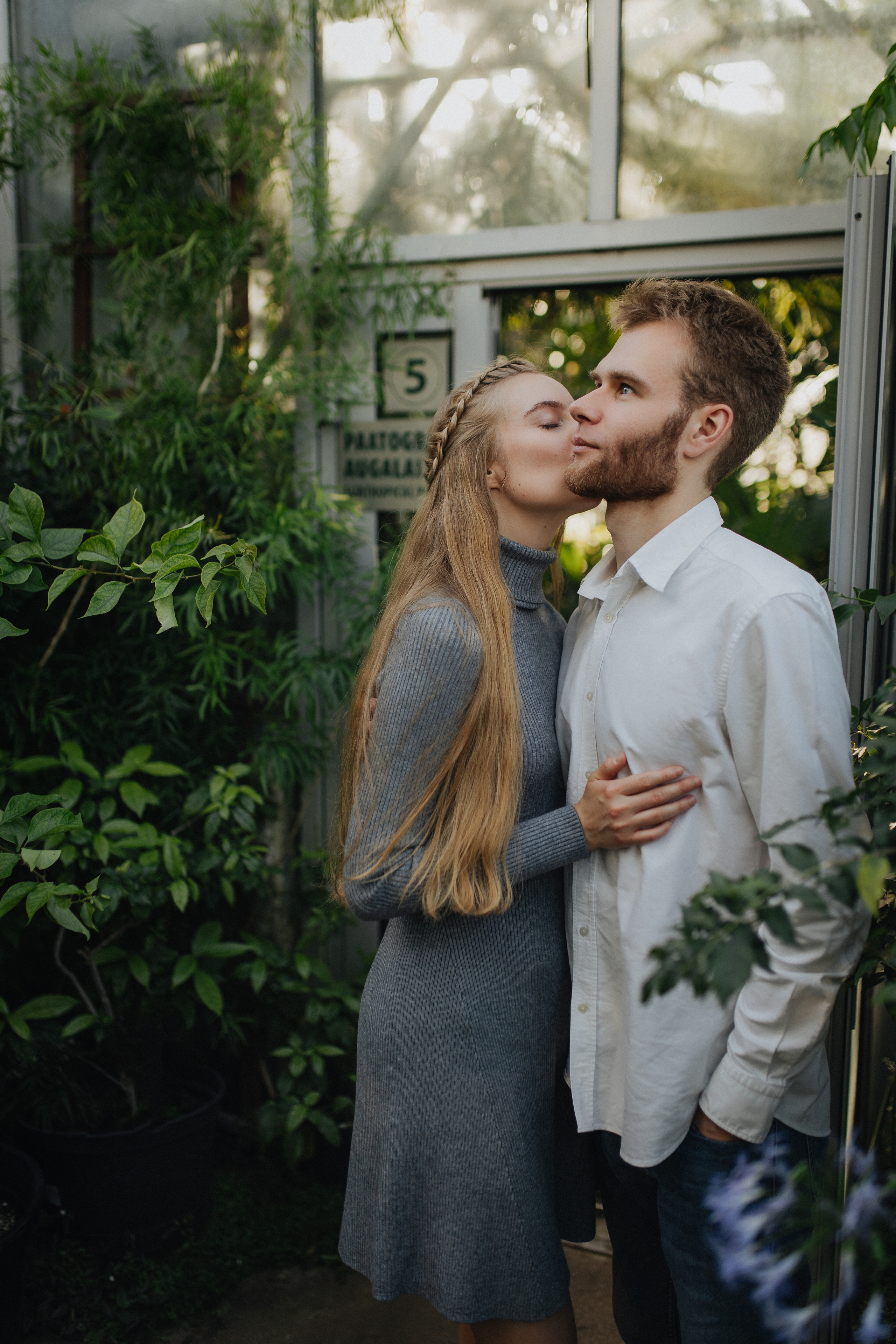 Priešvestuvinė fotosesija VDU Botanikos sode Kaune