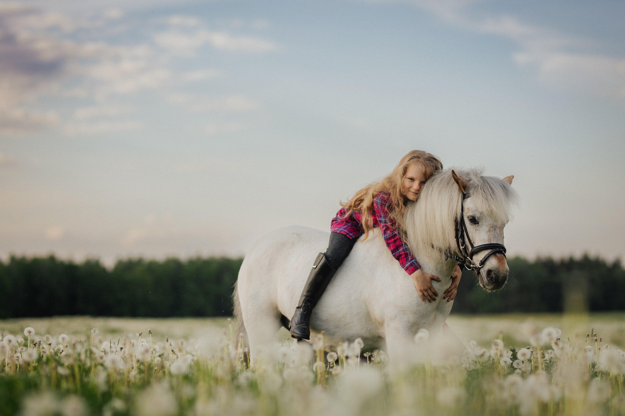 Vaikų fotosesija su poniu Marijampolėje