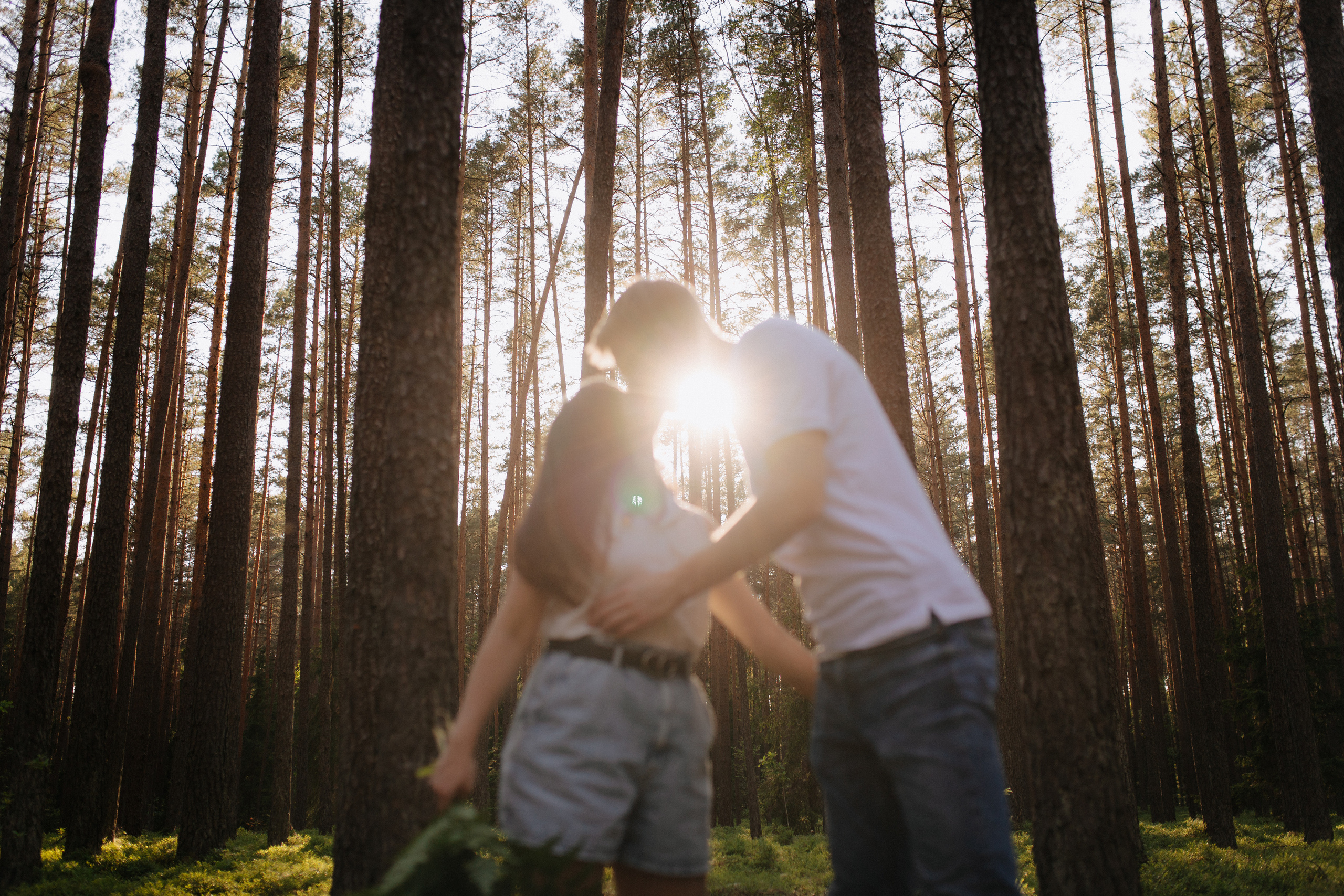 Priešvestuvinė fotosesija Kazlų Rūdos miškuose