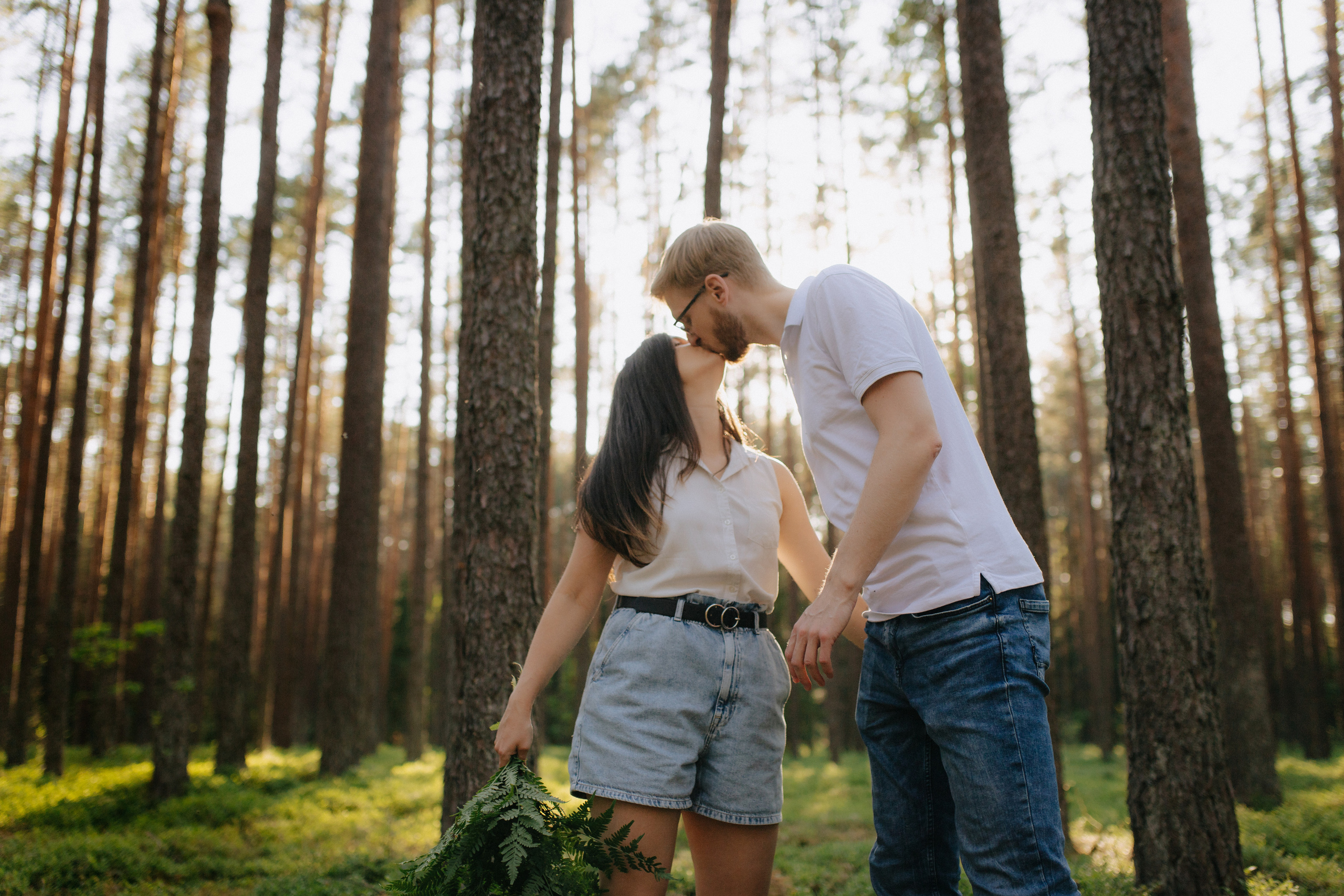 Priešvestuvinė fotosesija Kazlų Rūdos miškuose