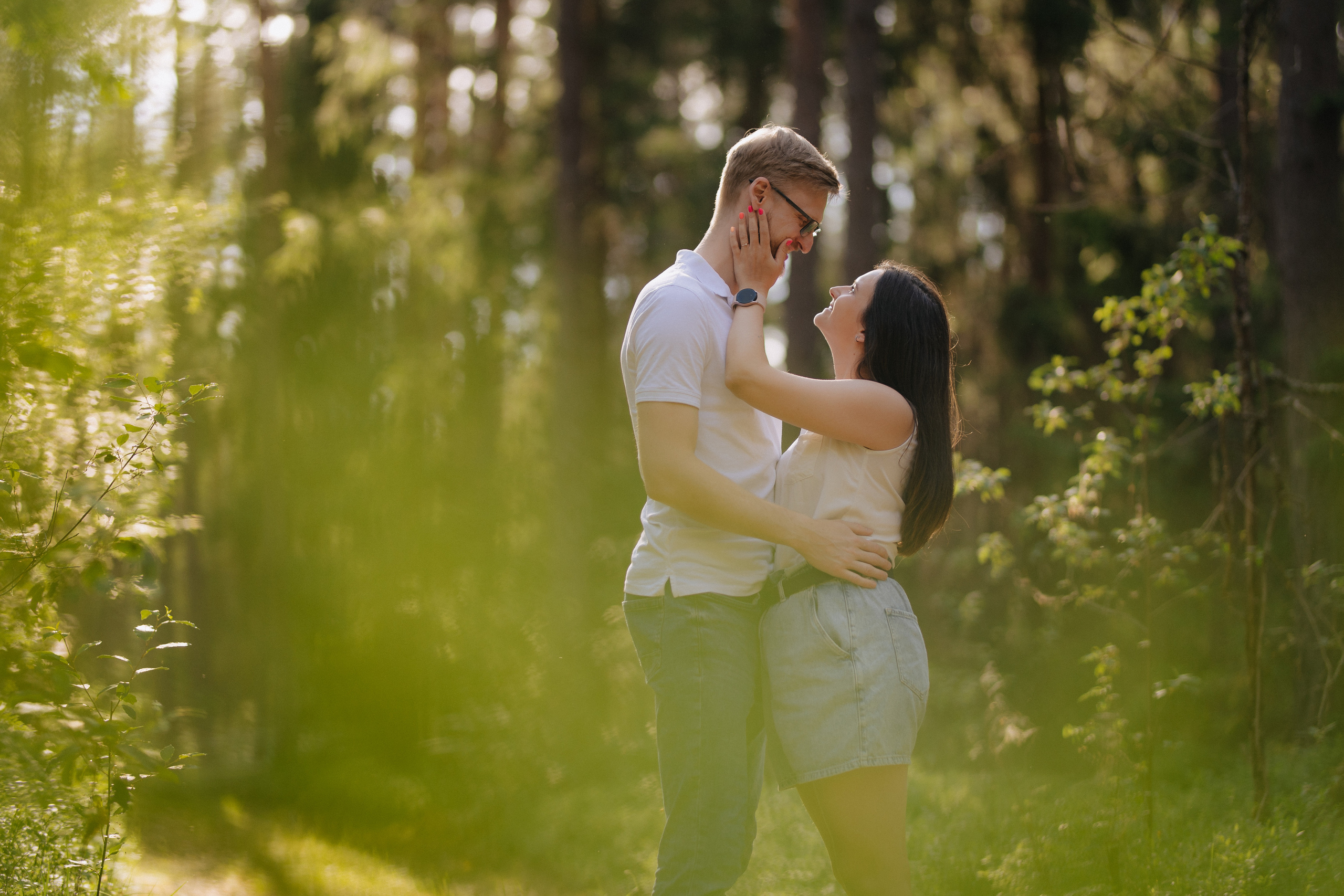 Priešvestuvinė fotosesija Kazlų Rūdos miškuose