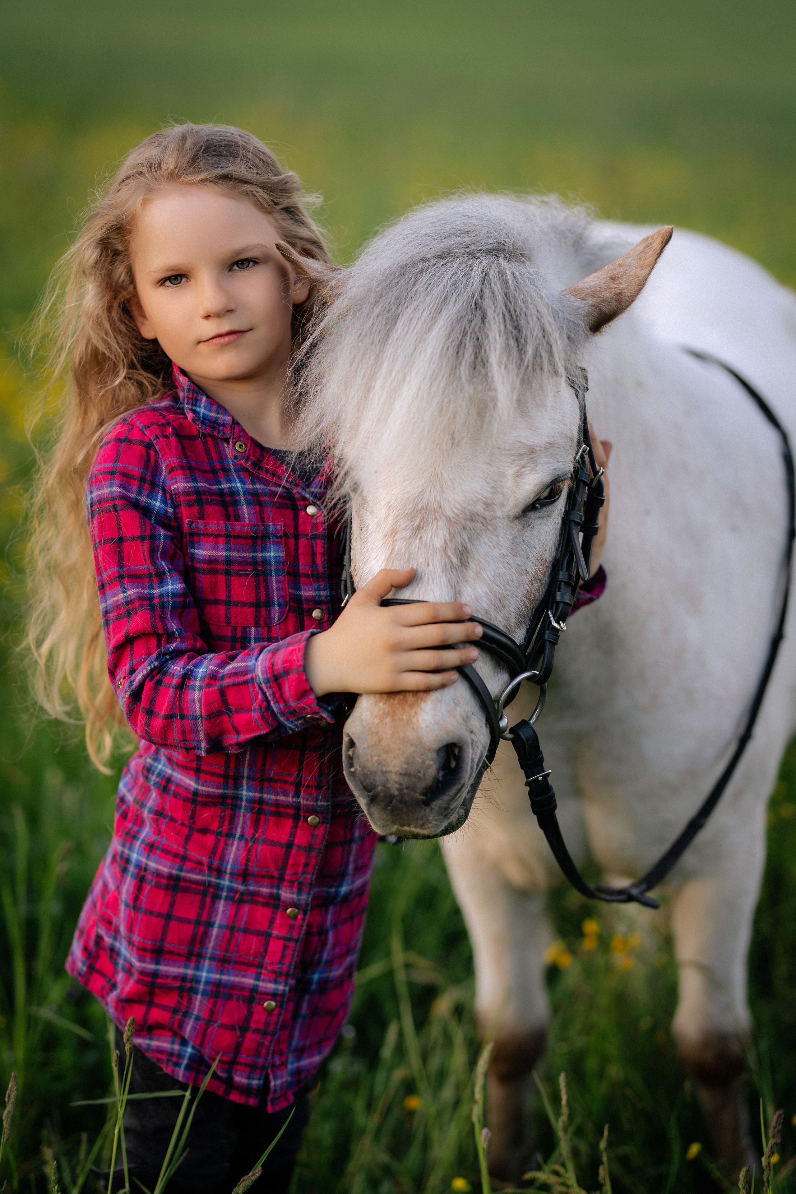Vaikų fotosesija su poniu Marijampolėje