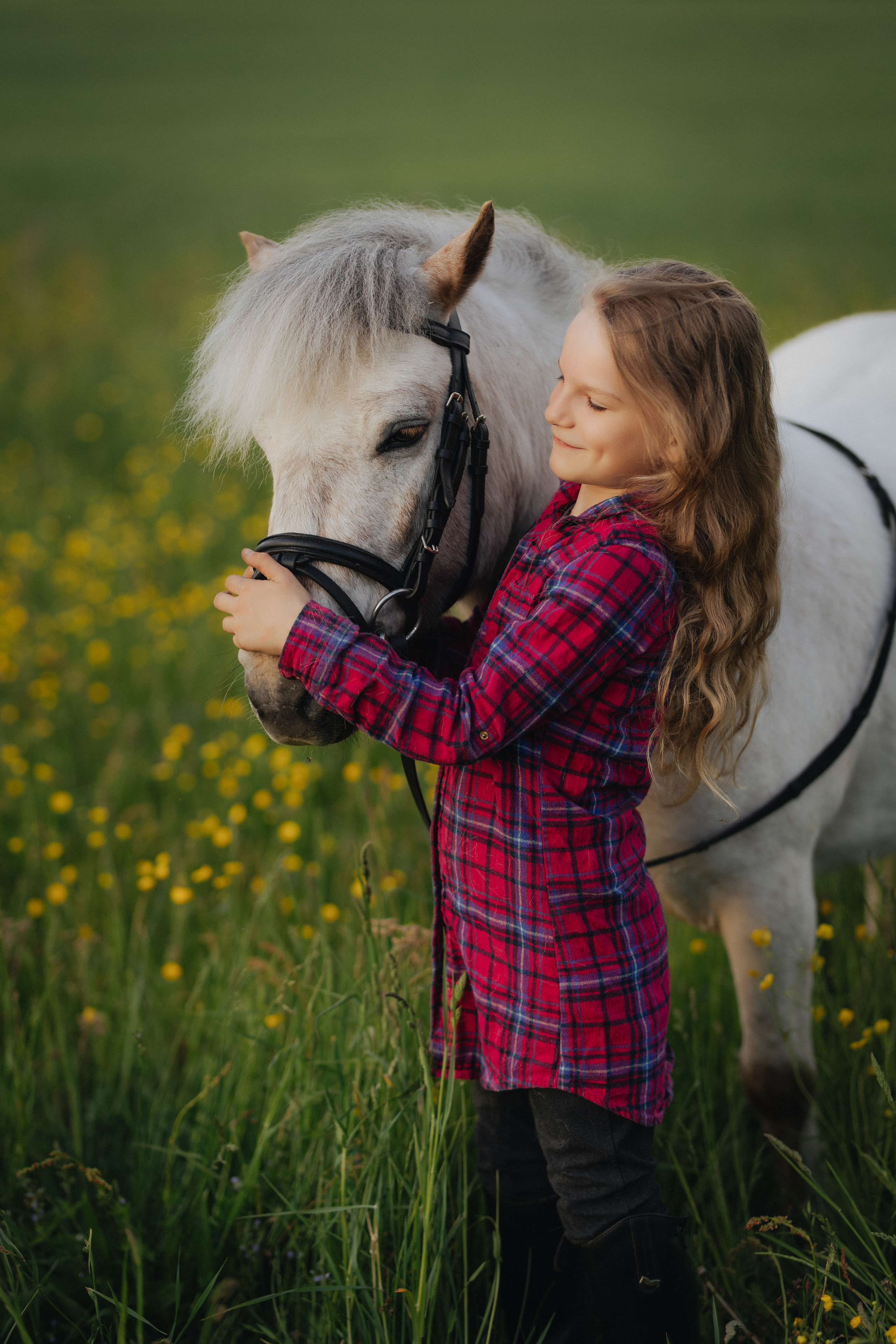 Vaikų fotosesija su poniu Marijampolėje