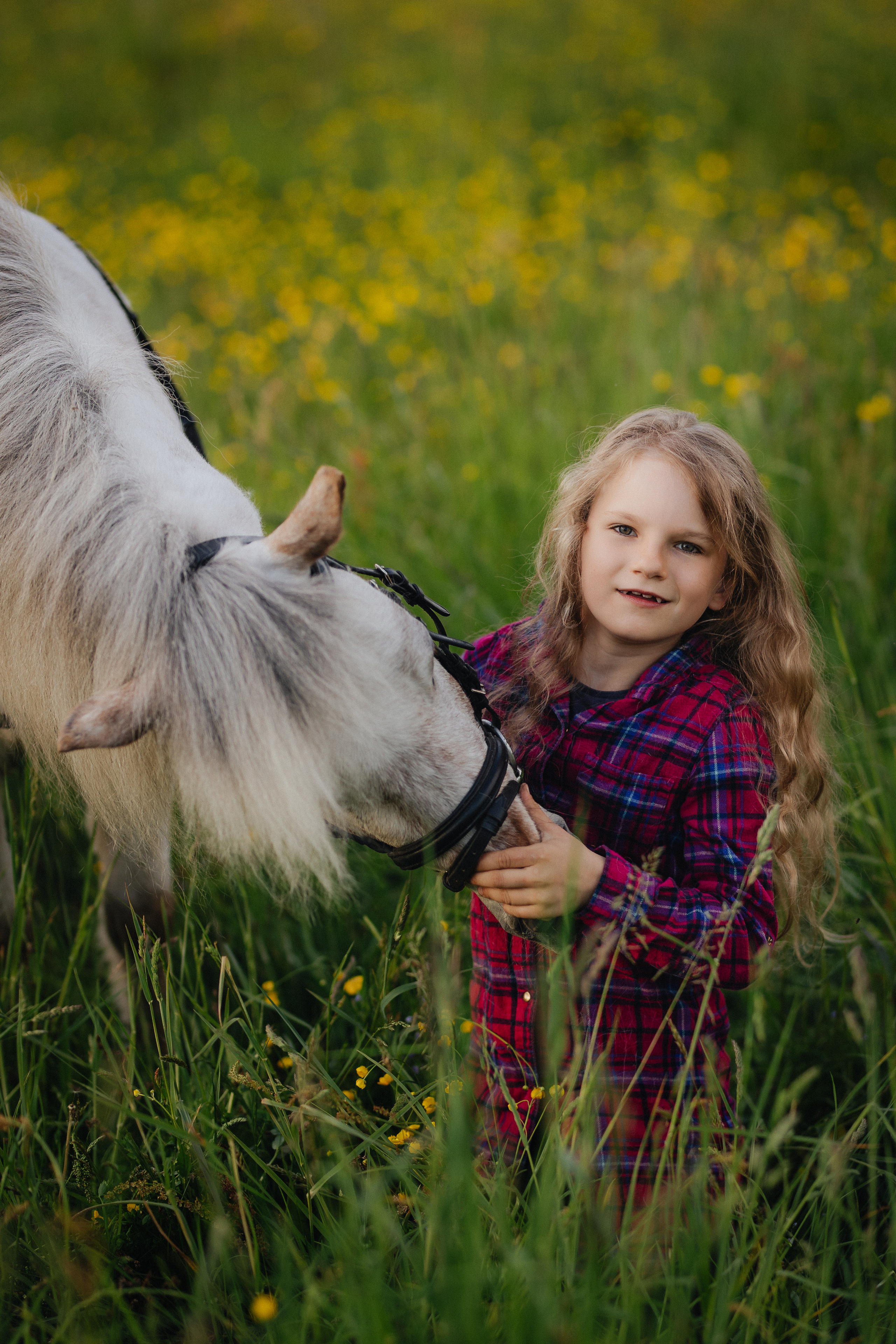Vaikų fotosesija su poniu Marijampolėje