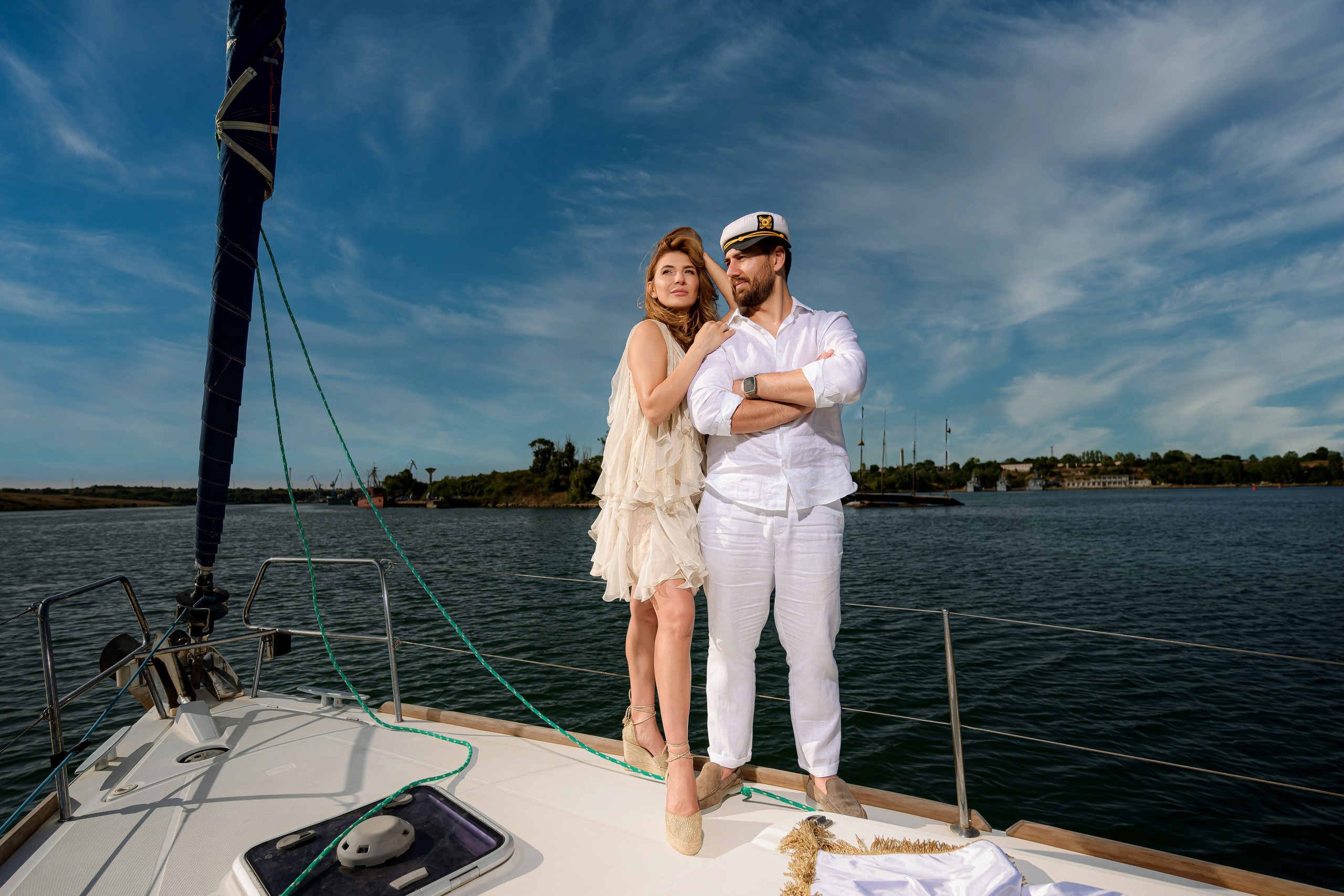 Raluca & Adi - Cununie civila pe apa. Vladimir Constantinescu - Fotograf de nunta Constanta