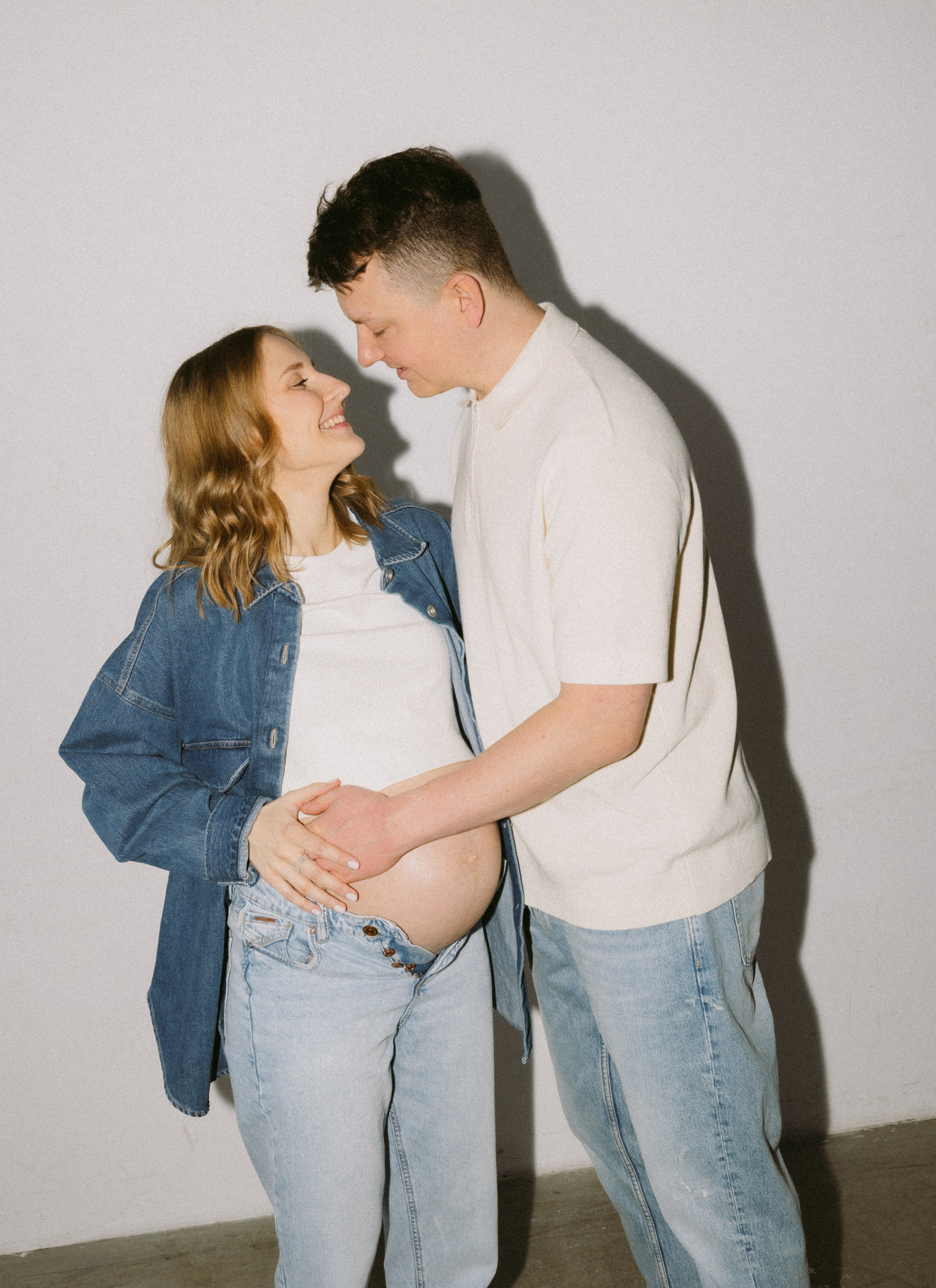 Laukimo fotosesija studijoje | su Marta ir Šarūnu. Vestuvių ir šeimų fotografė Lena Bondarenko / belove photo