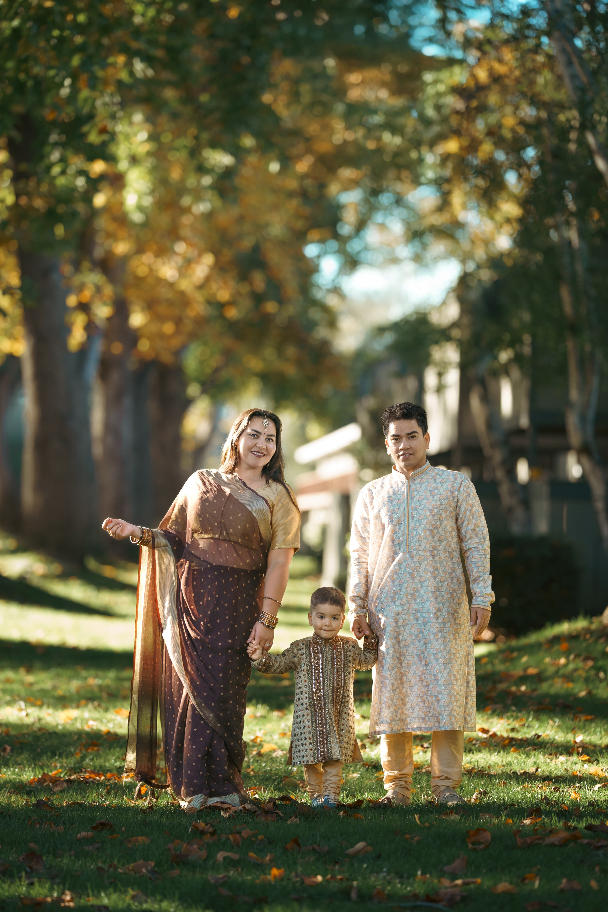 Chocolate family look. Tatiana Smirnova — Photographer