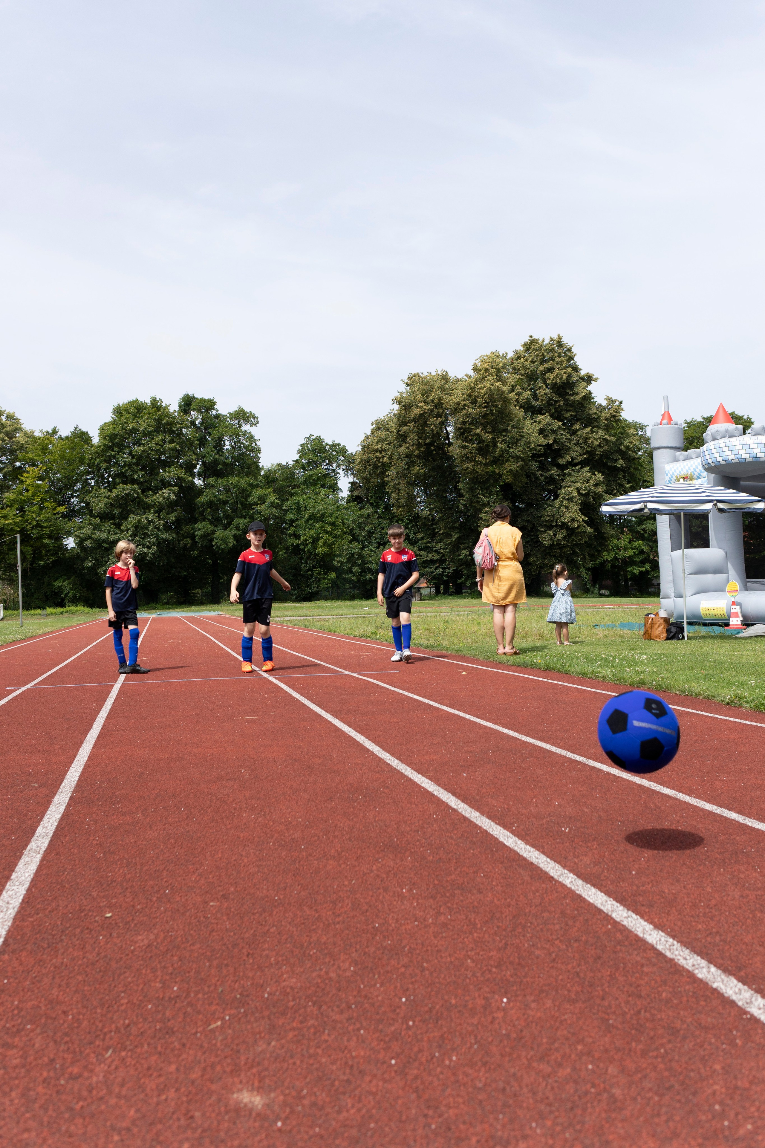 Fußball Meisterschaft. Photographer in Munich