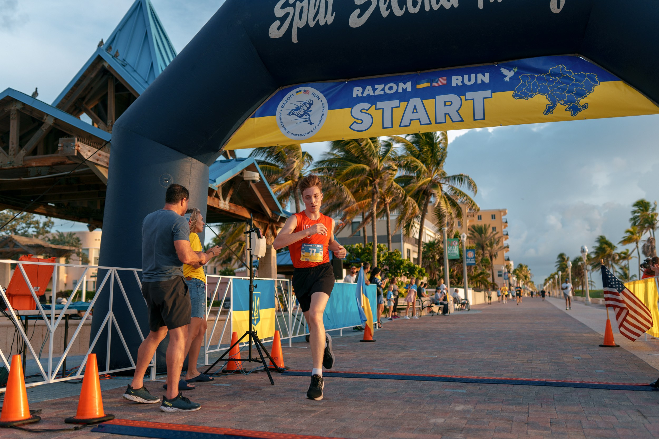 RAZOM RUN. ФОТОГРАФ ФЛОРИДА МАЙАМИ