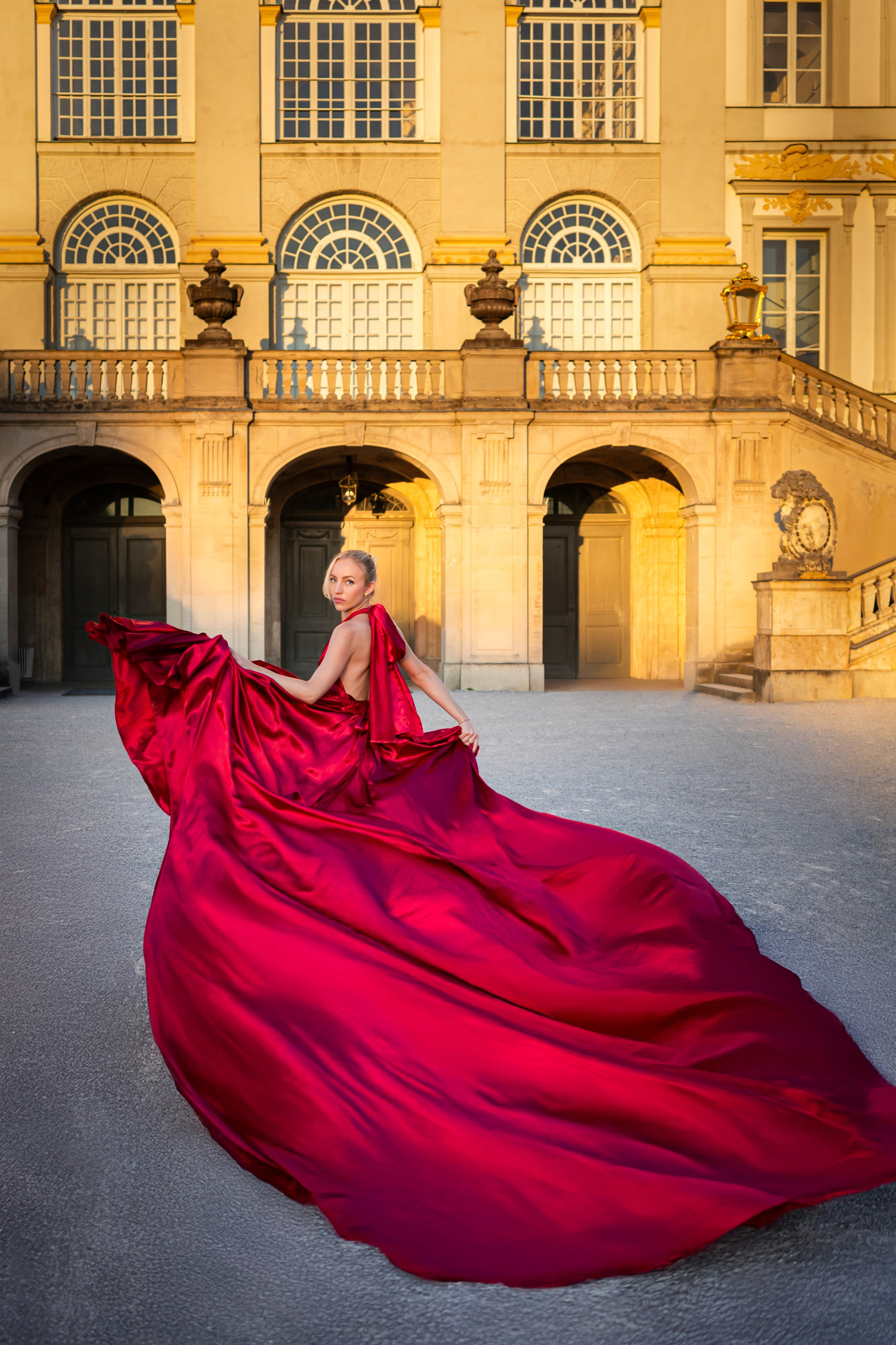 Long dresses shooting. Photographer in Munich