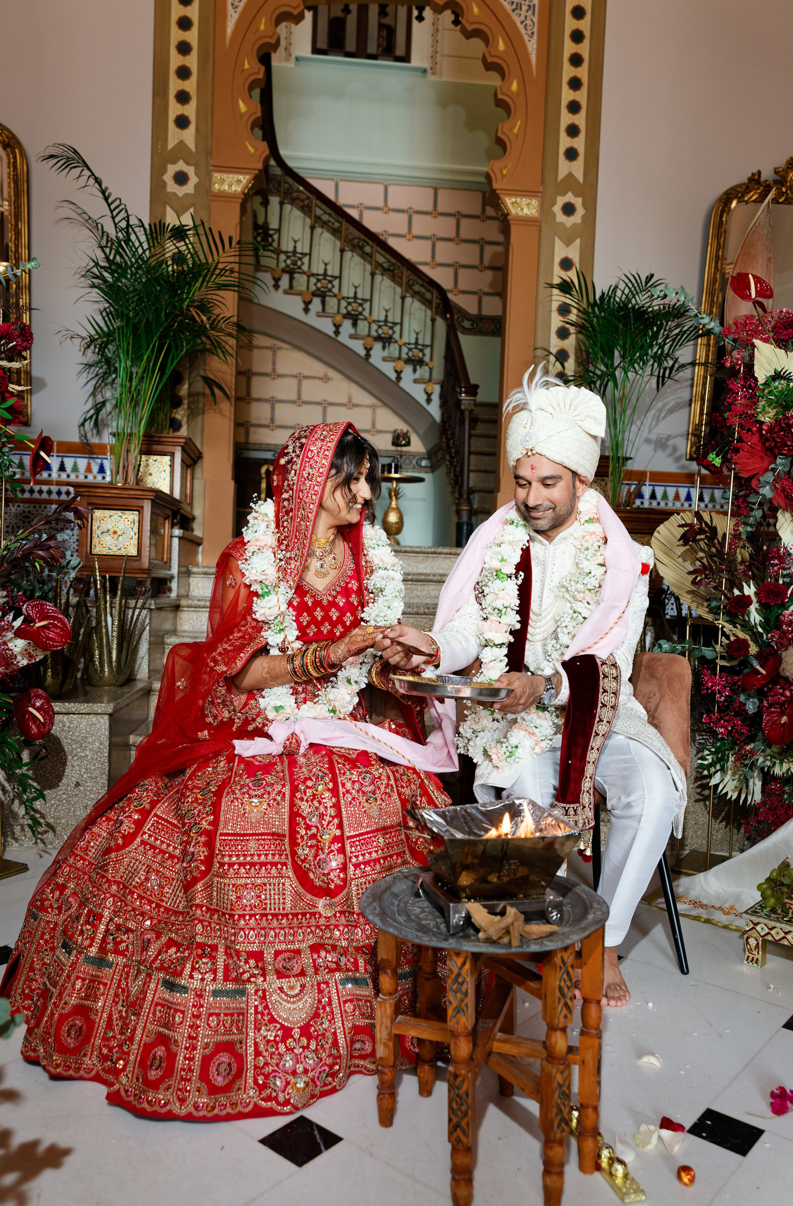 Indian wedding at Gran Villa Rosa, Barcelona