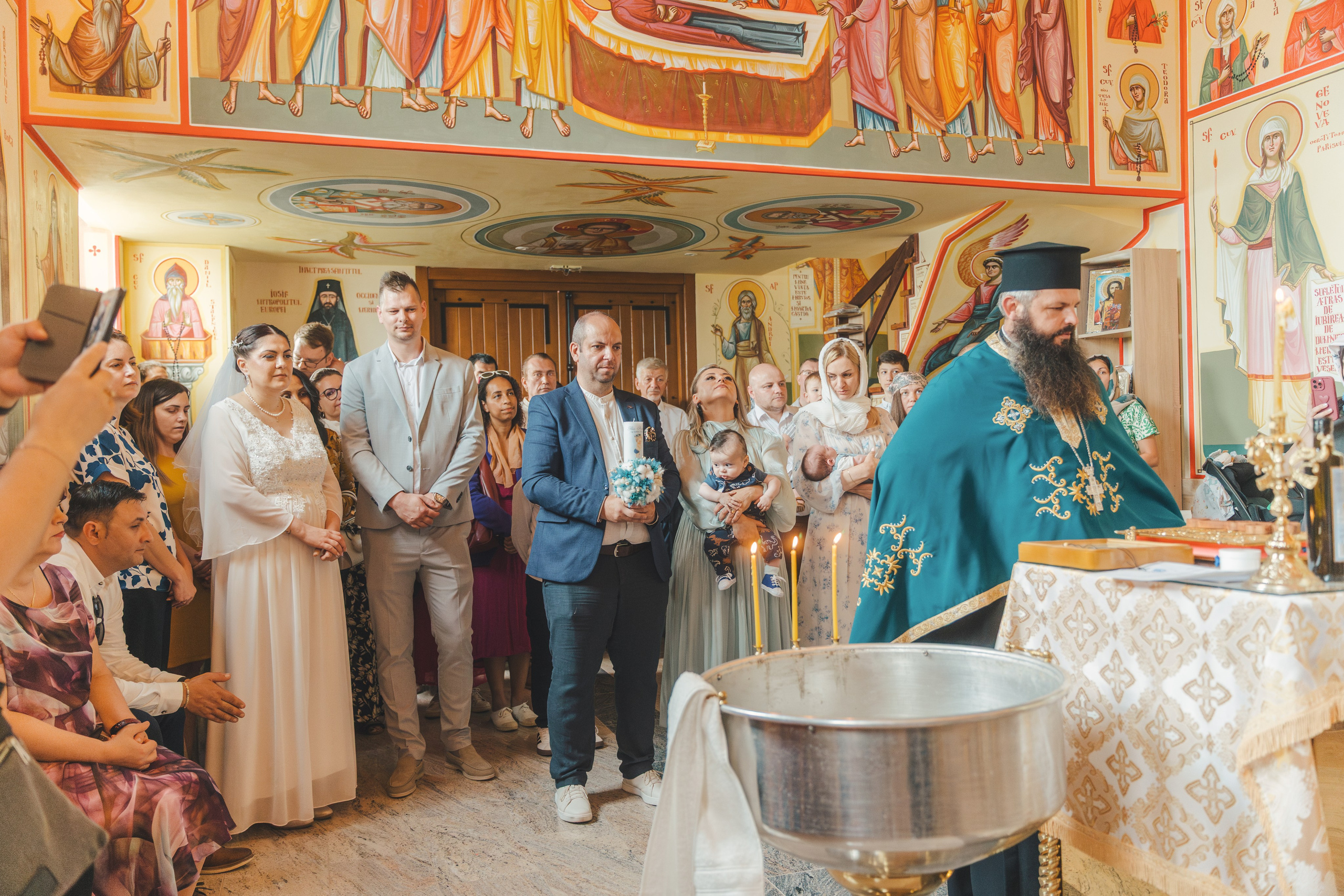 Théo Andrei`s Christening