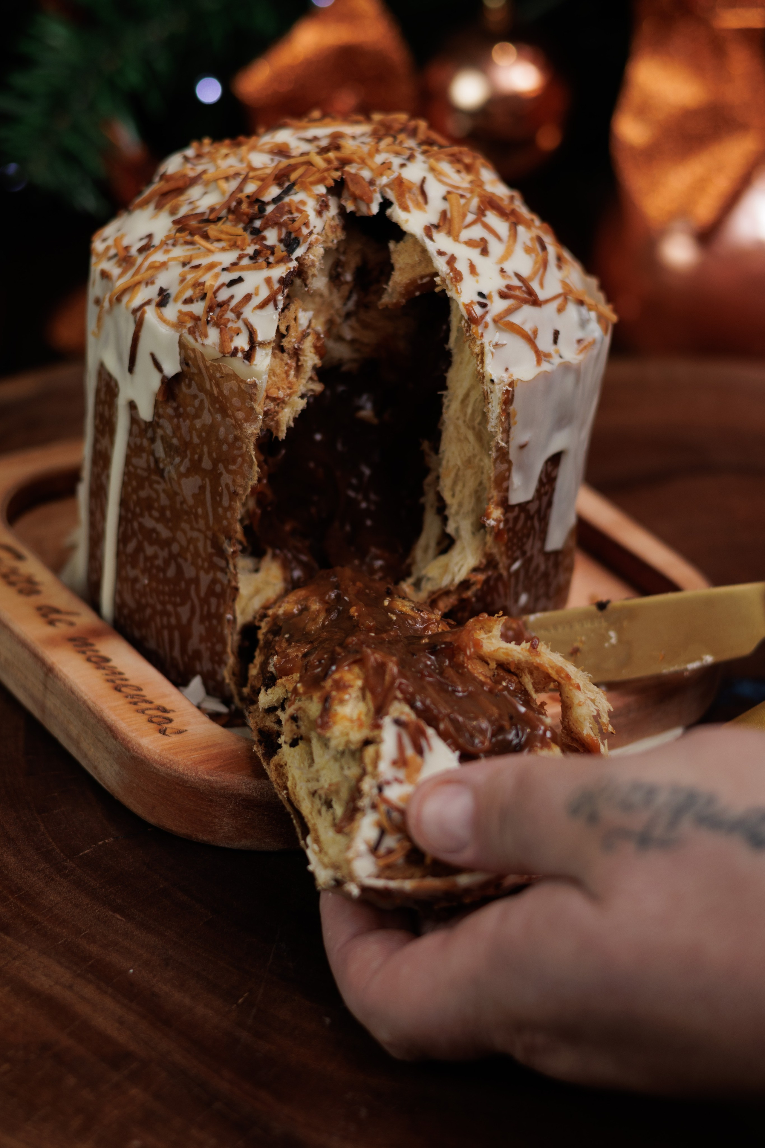 Fotografia de Panetone Artesanal | Nonna Maria Produtos Artesanais. Luan Hobold Fotografia