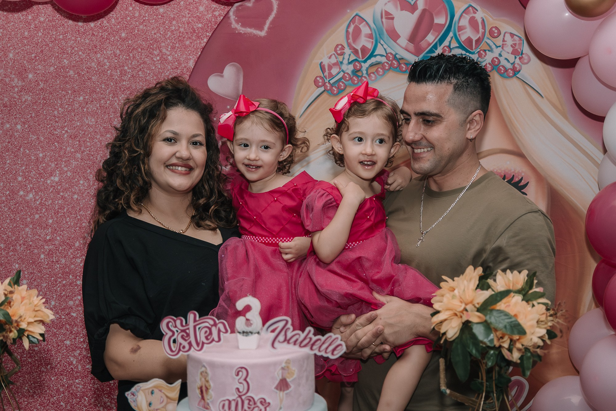 Aniversário Ester e Isabelle — 3 anos. Mareh Audiovisual